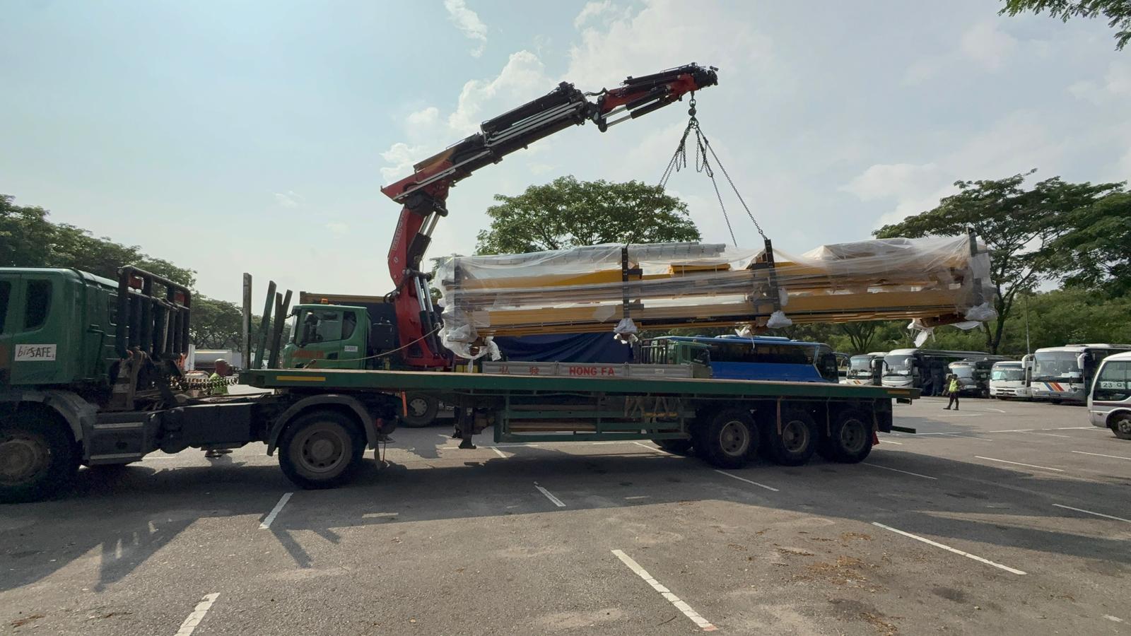 Heavy Component Transport & Lifting