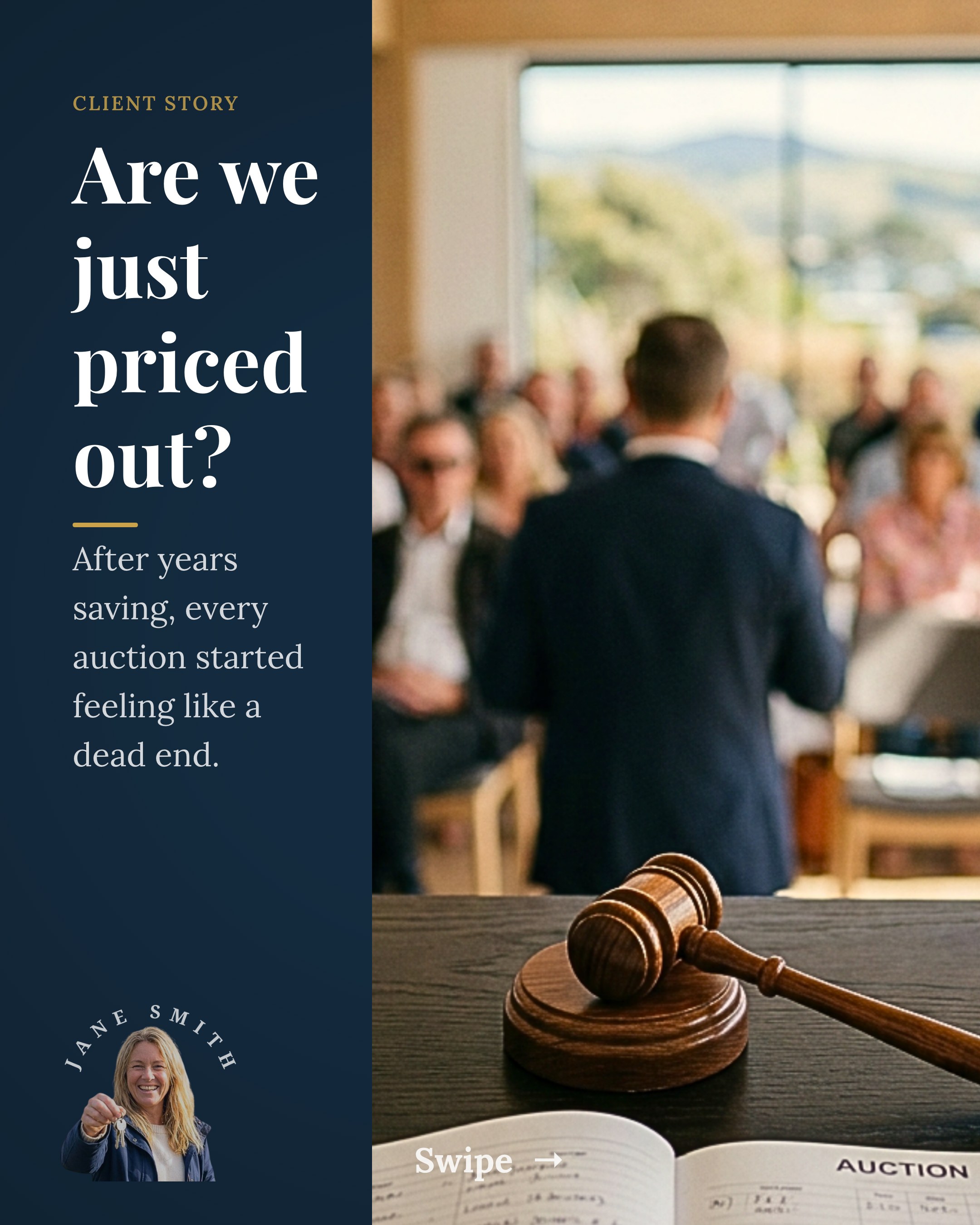 Client story — Are we just priced out?