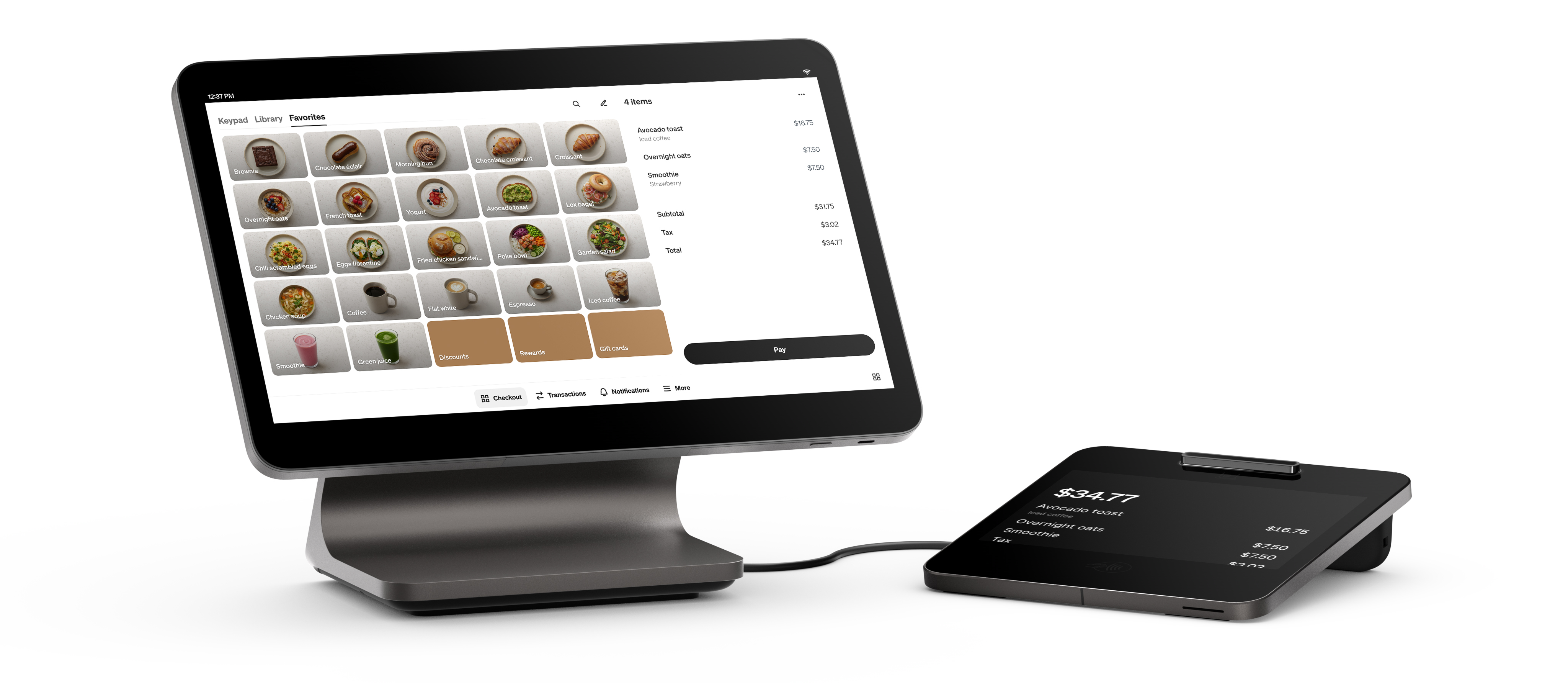 Merchant Solutions Corp Square Register POS system