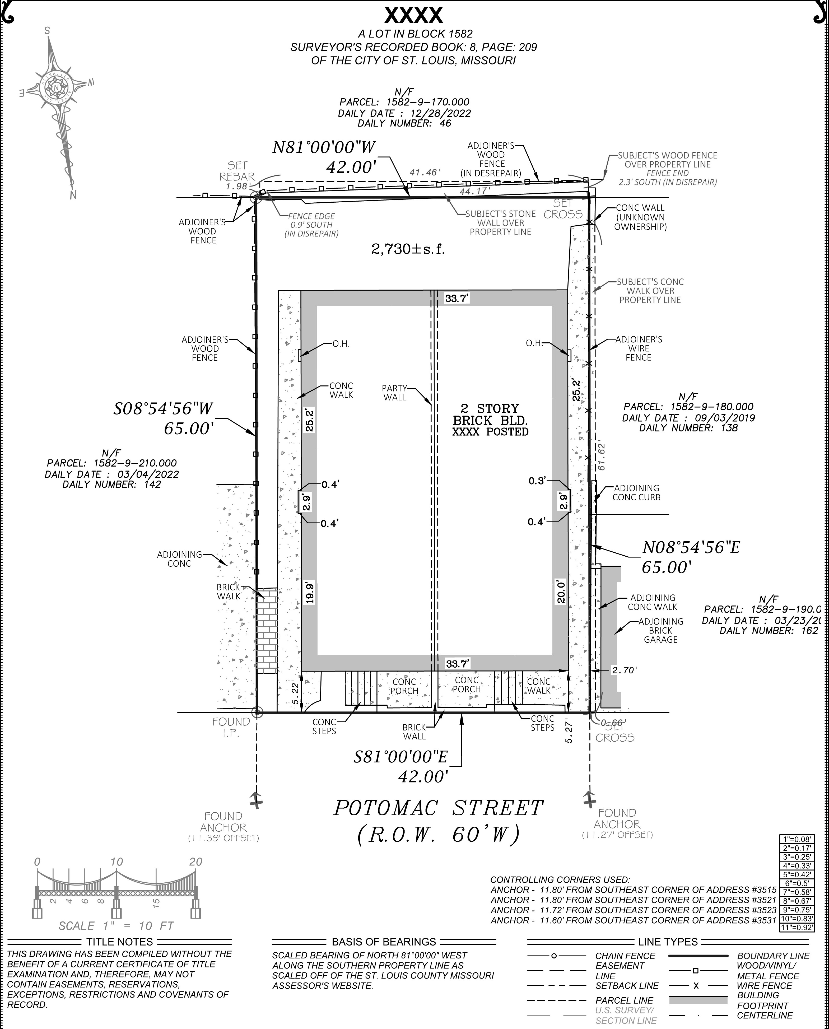 BS 2 - Boundary Survey - Example 2