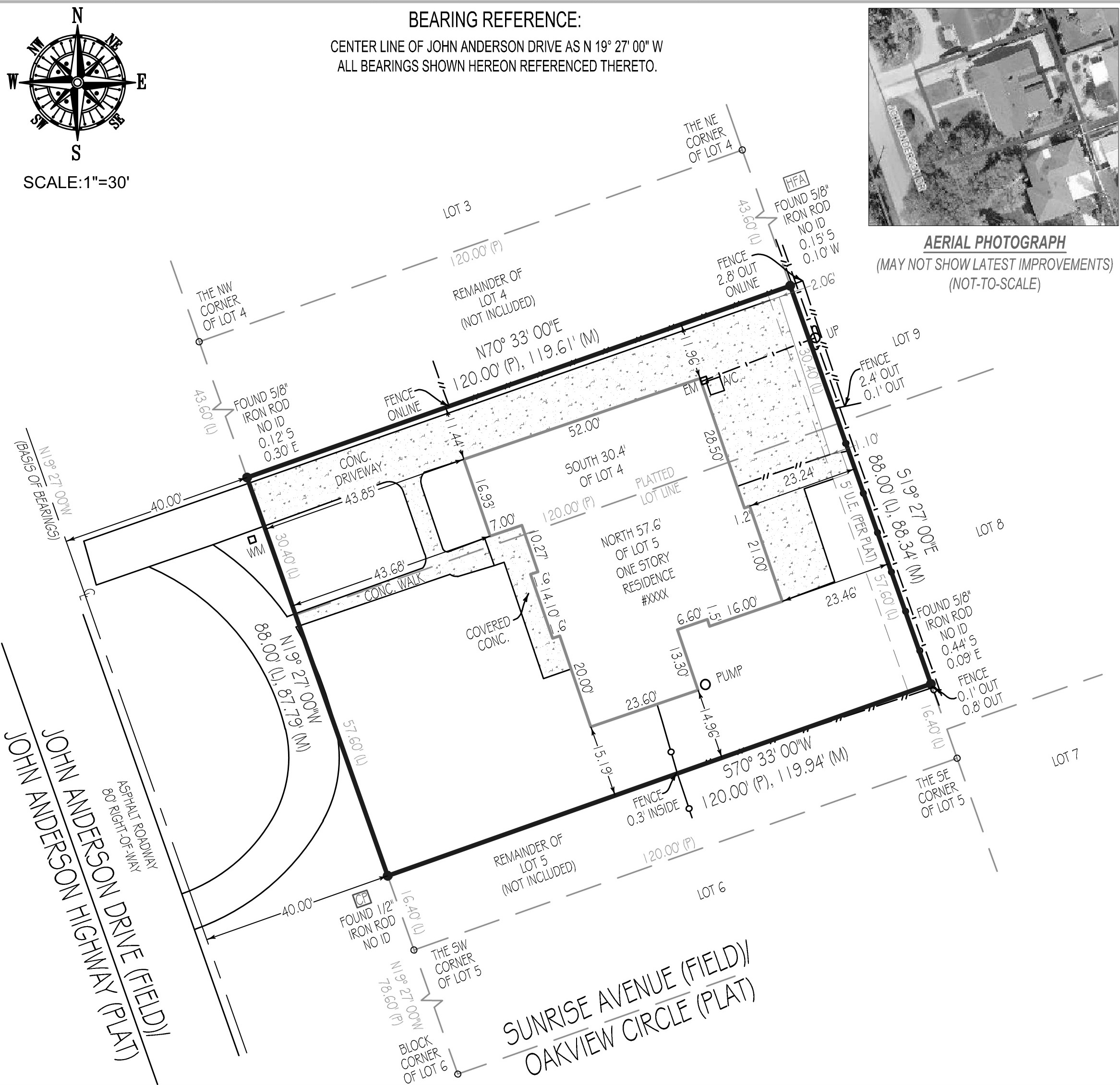BS 1 - Boundary Survey - Example 1