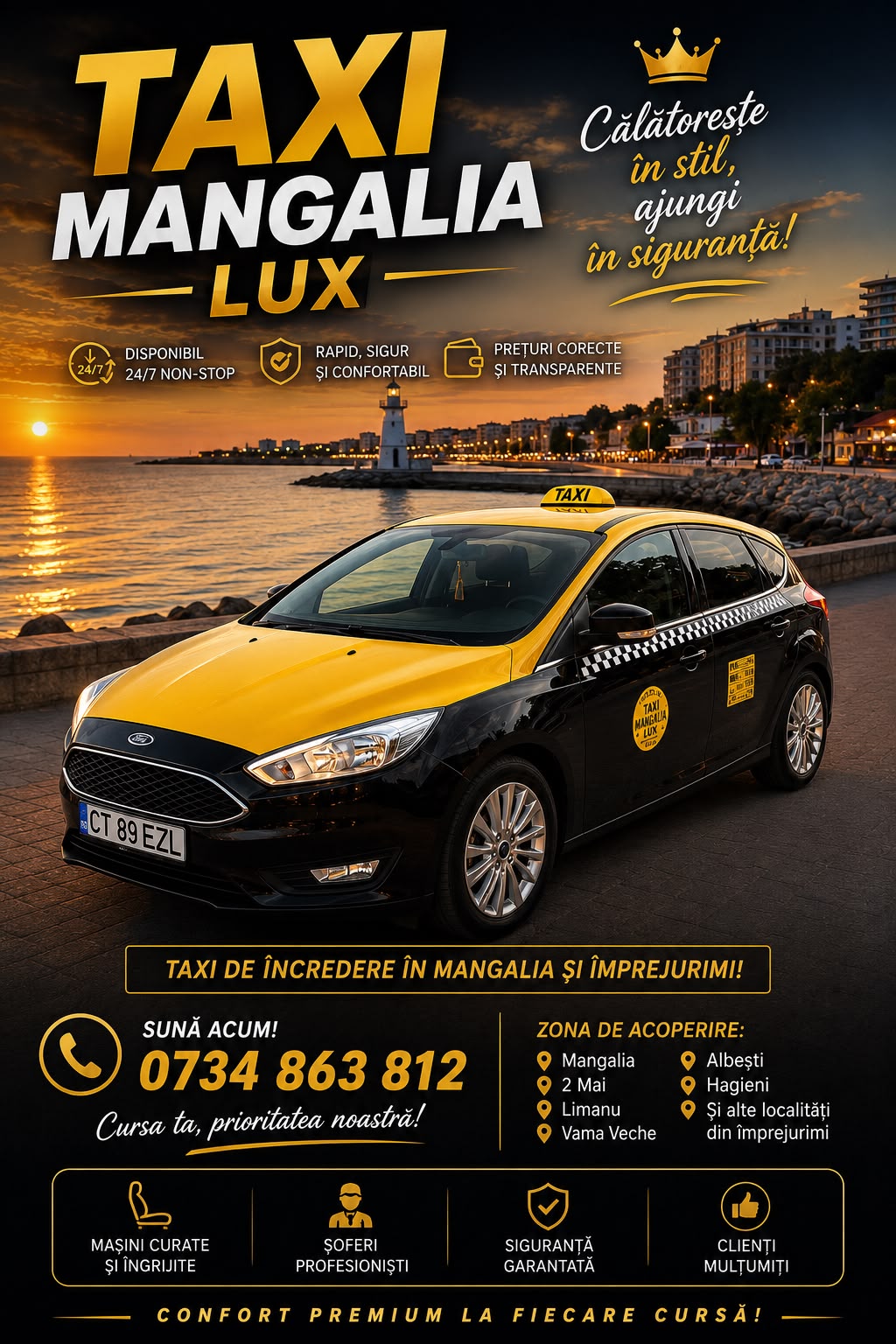 Taxi Mangalia Lux