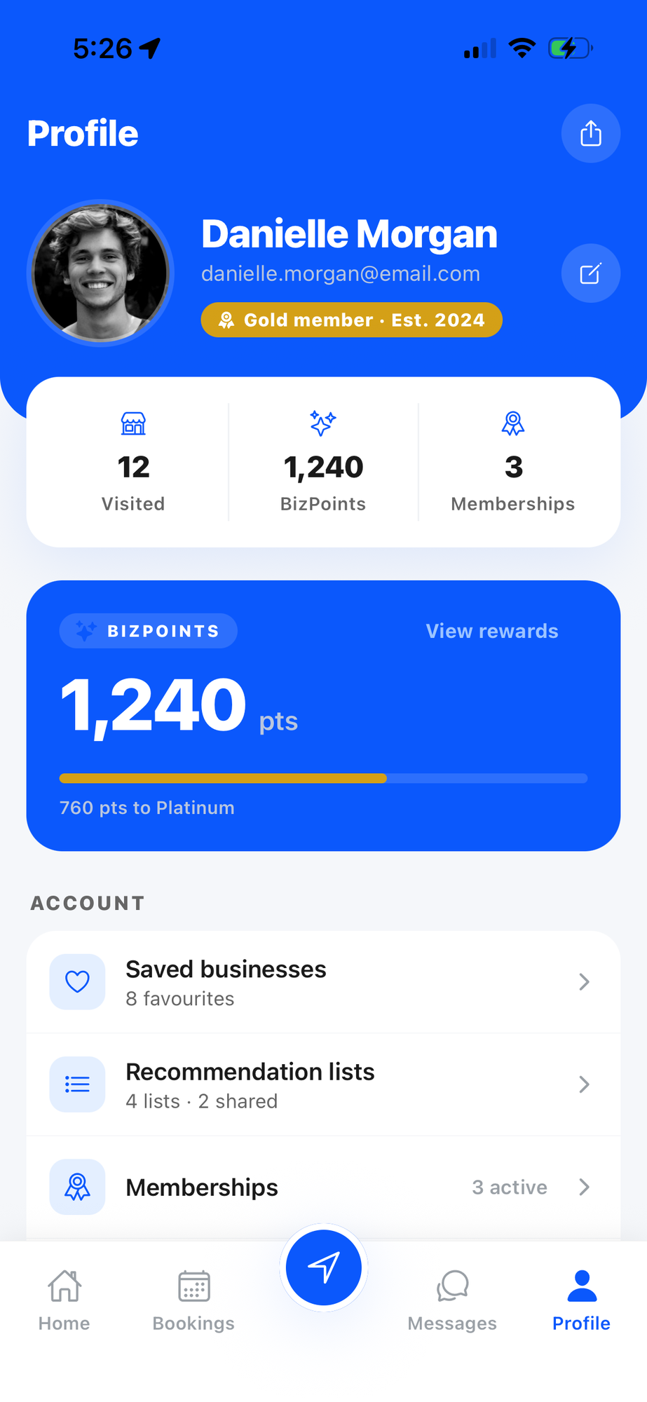 BiziBud app