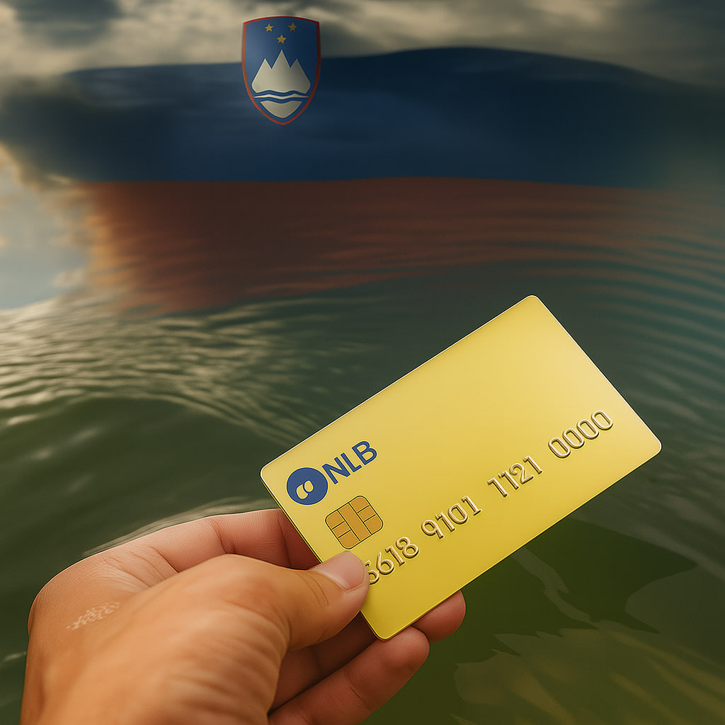 Card near water