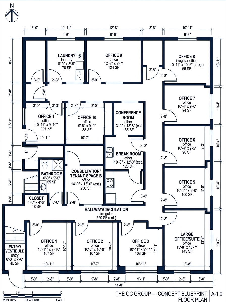 Parlor floor plan