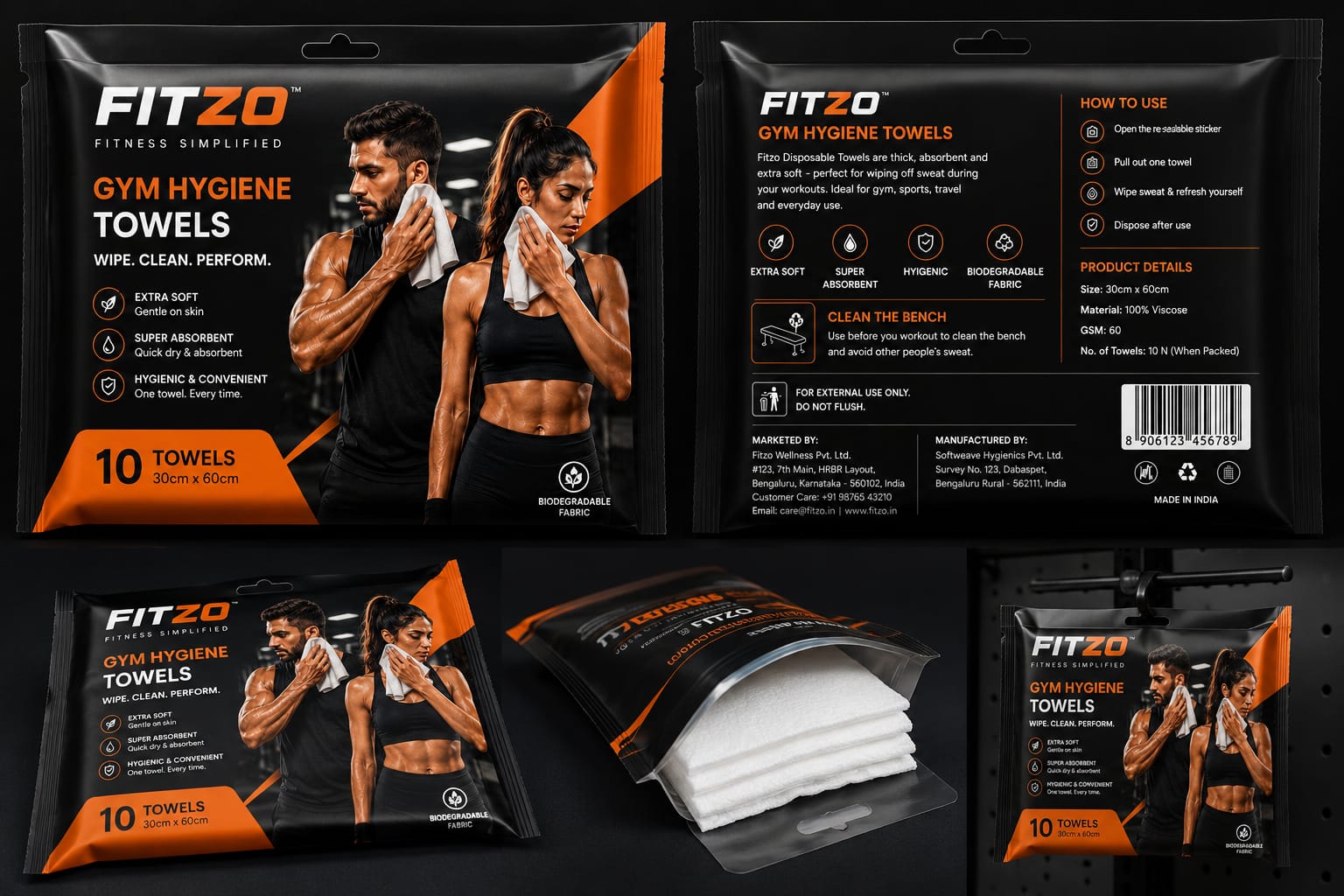Gym bag contamination transfer story