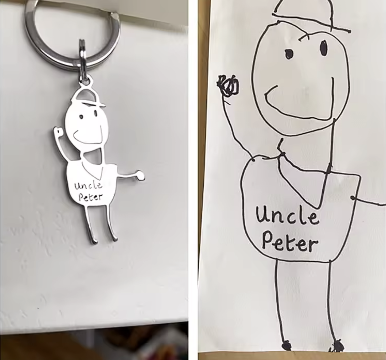 Collar dibujo personalizado