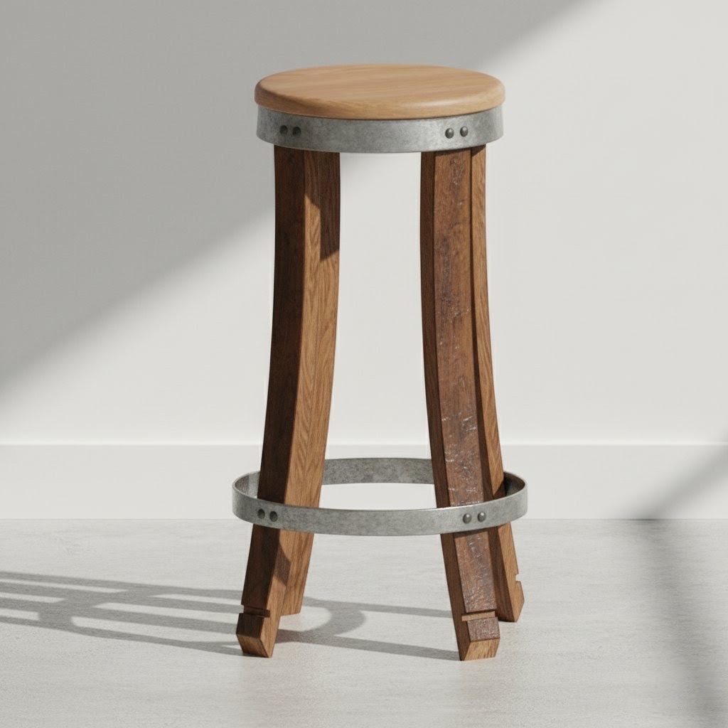Tabouret assorti made in Charente