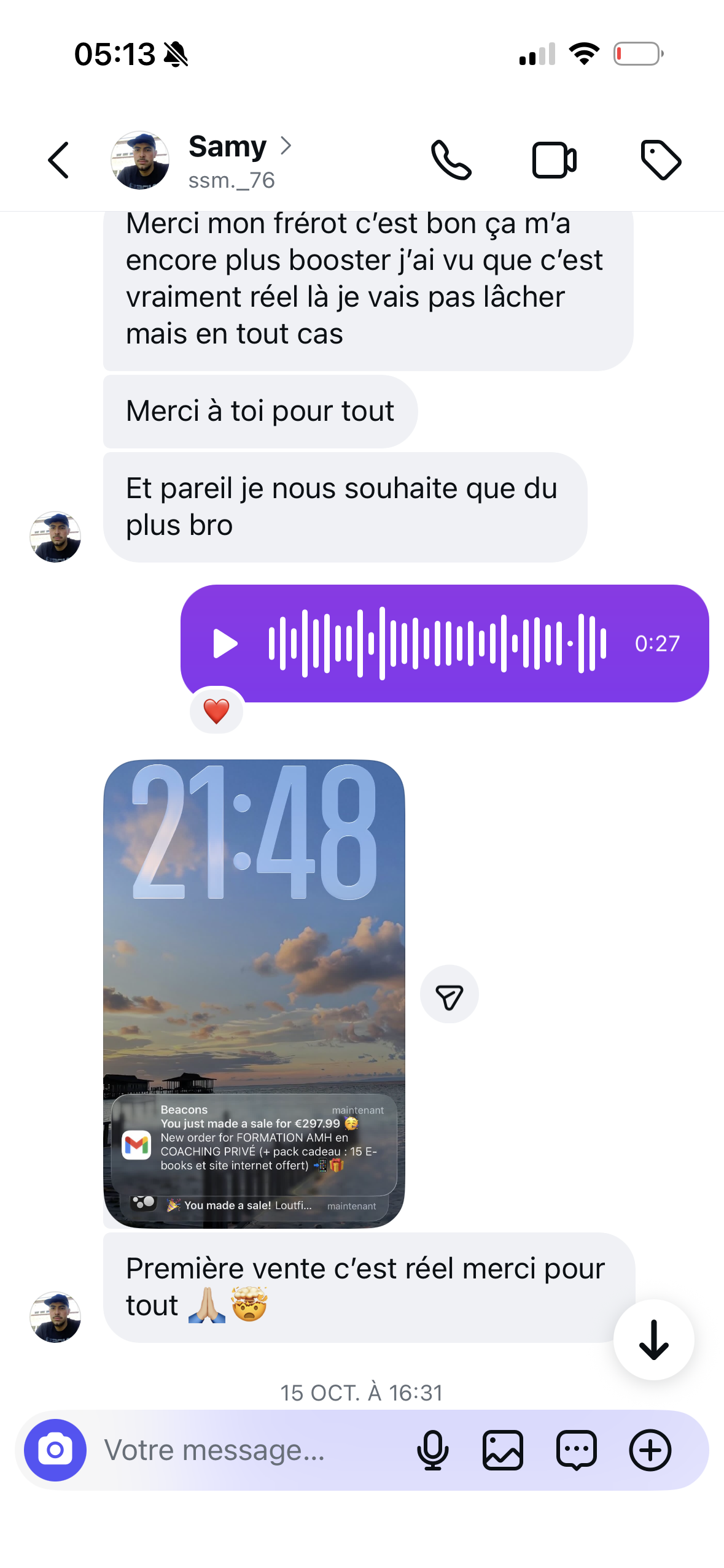 Témoignage membre 1