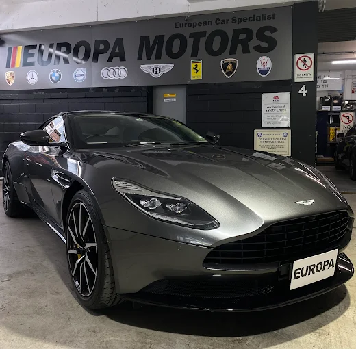 Aston Martin at Europa Motors Workshop