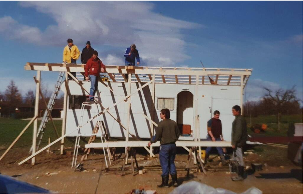 Construction buvette 1988