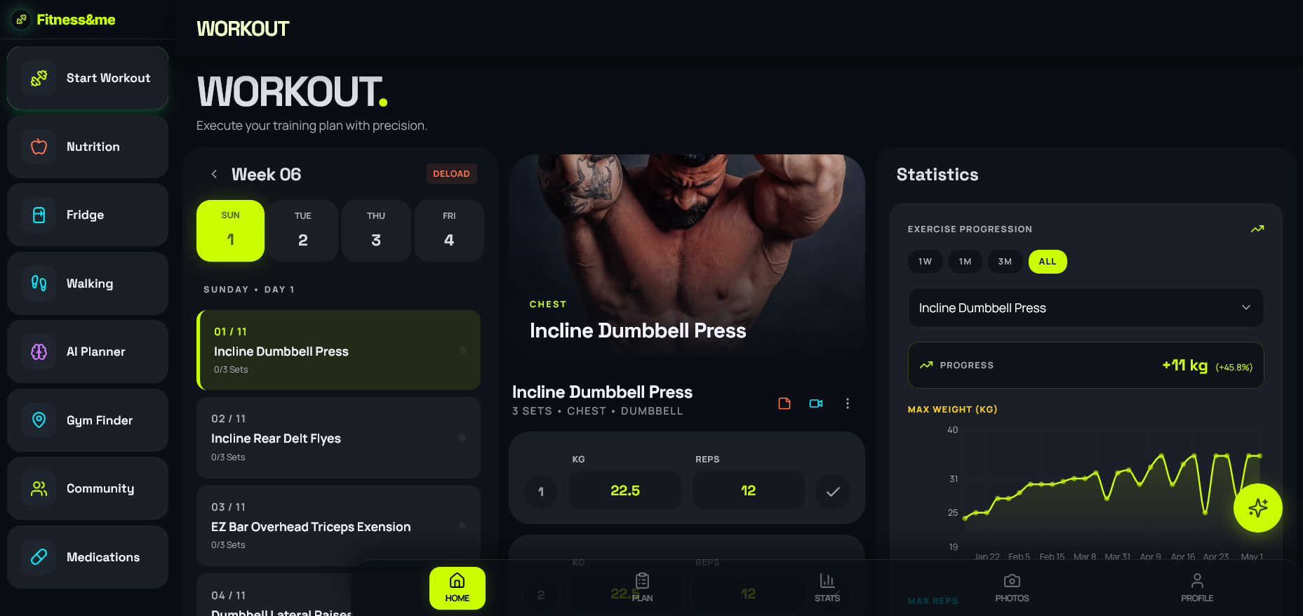Start Workout