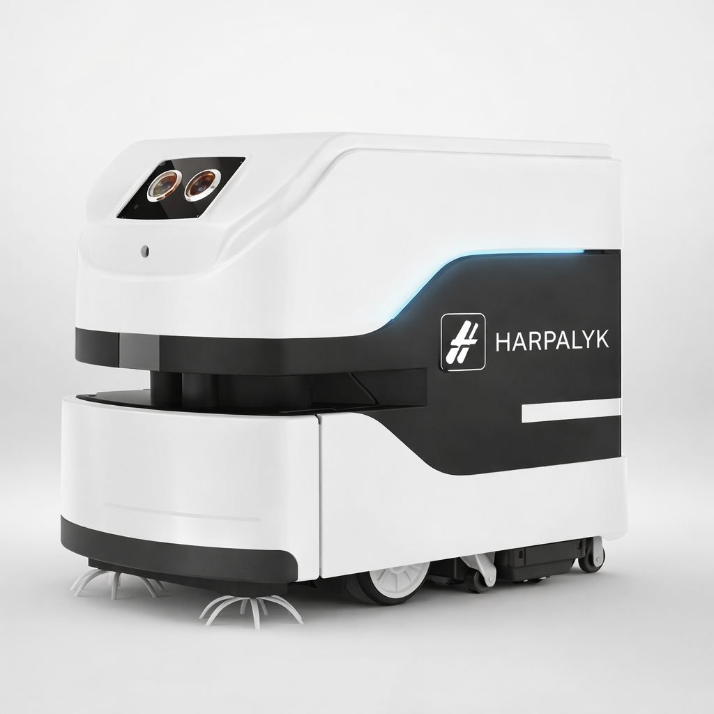 Harpalyk SMARTBOT Escargot commercial floor cleaning robot