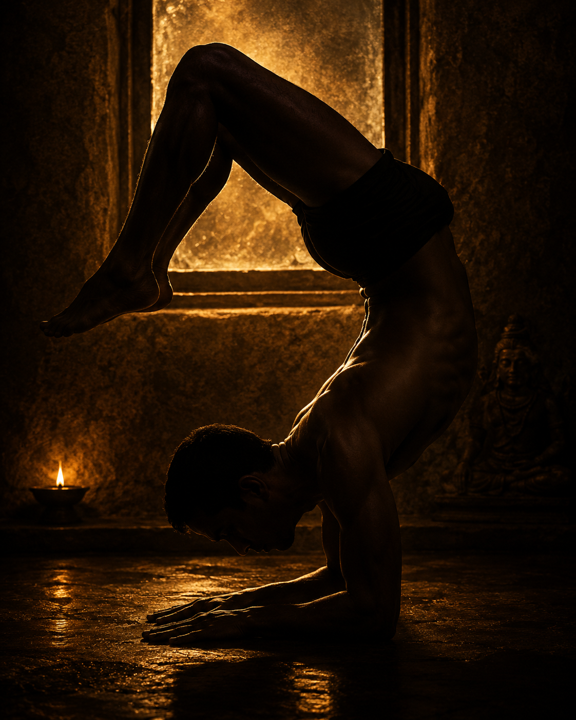 Sadhana — meditation posture