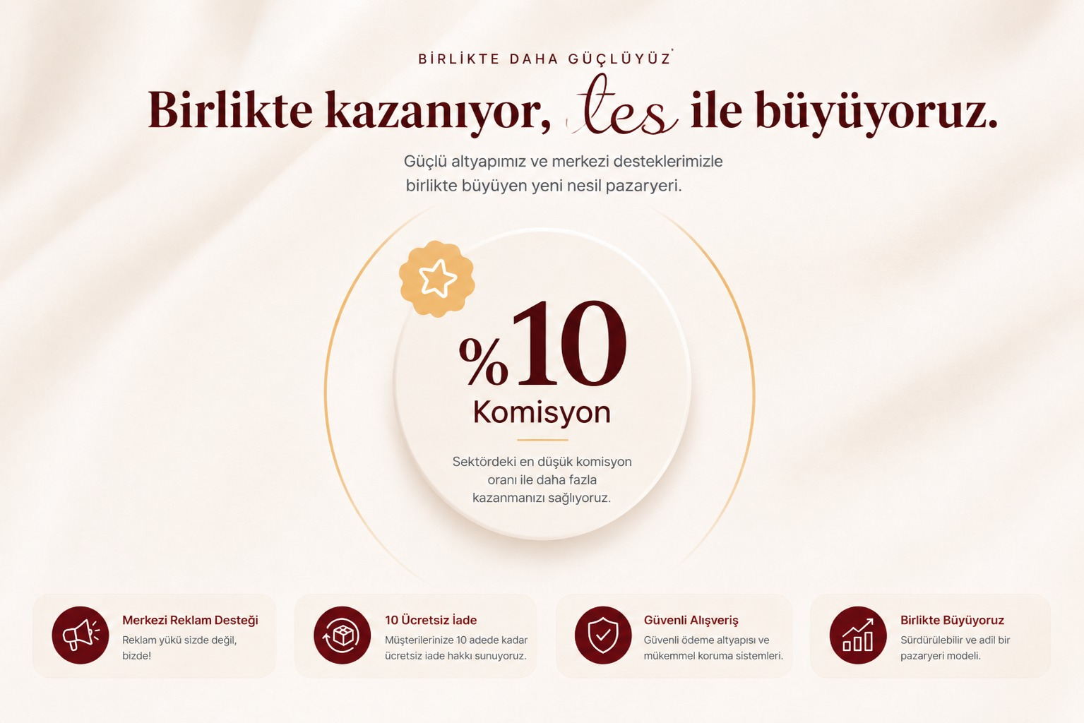 TES %10 Komisyon