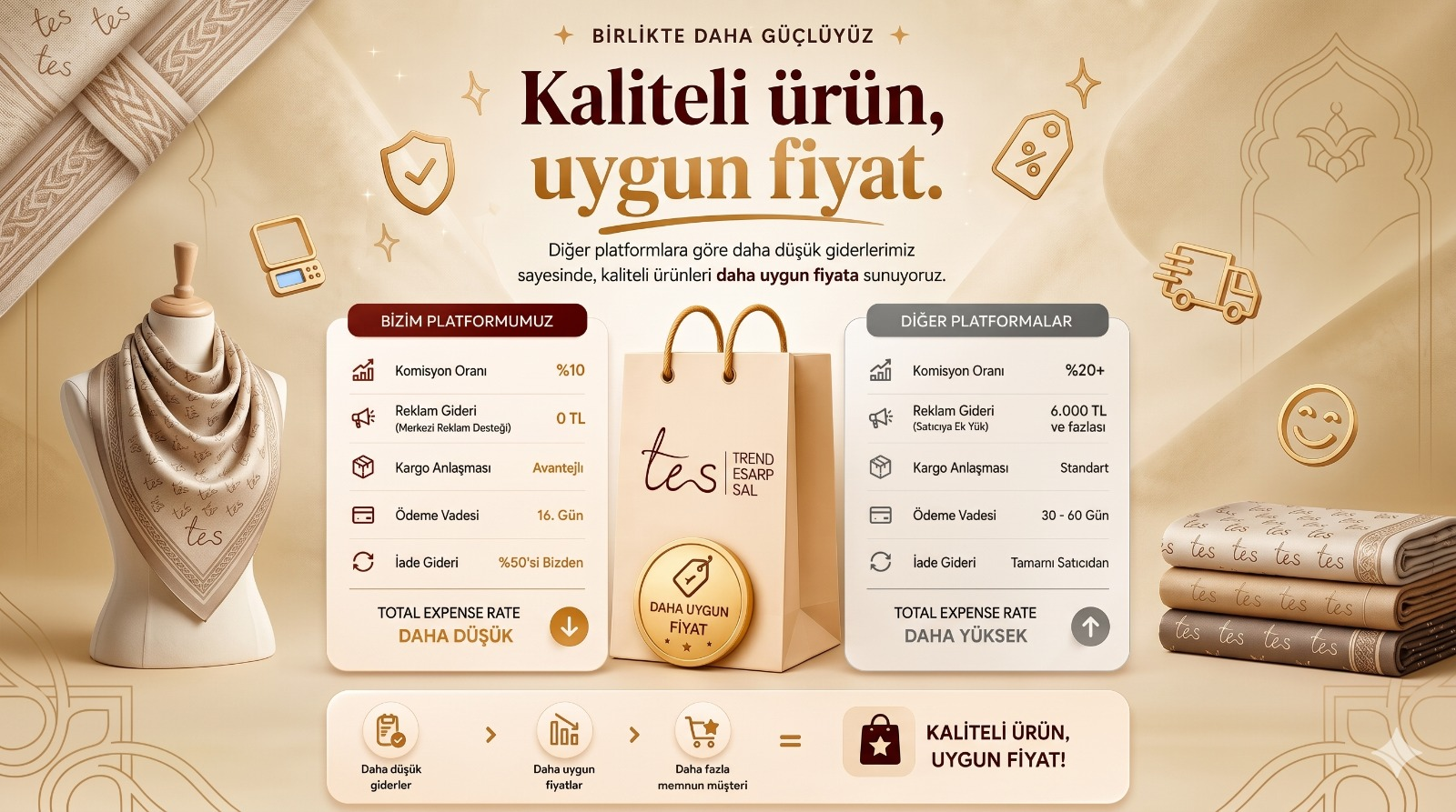TES vs Diğer Platformlar