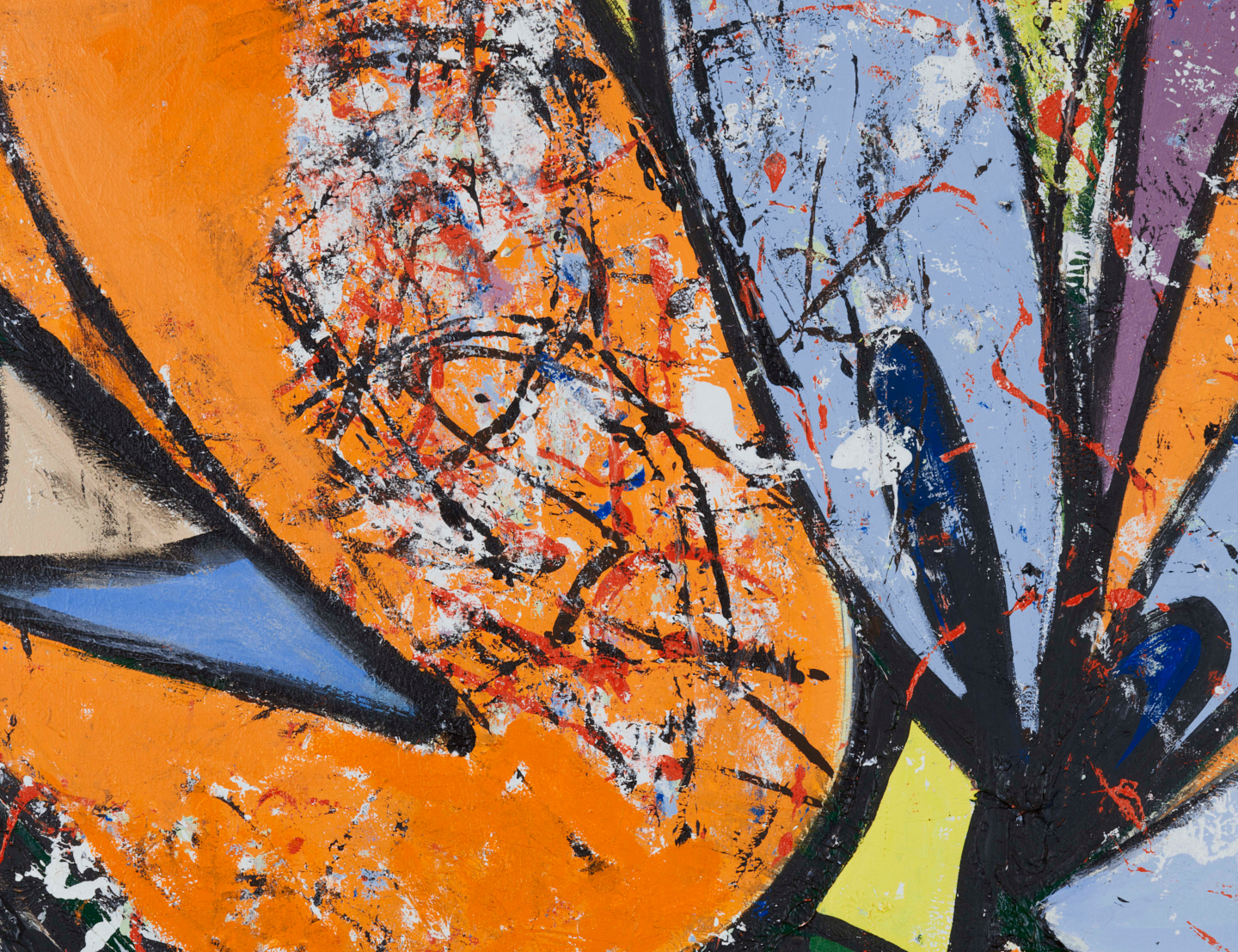 Post-War & Contemporary painting — detail imaging