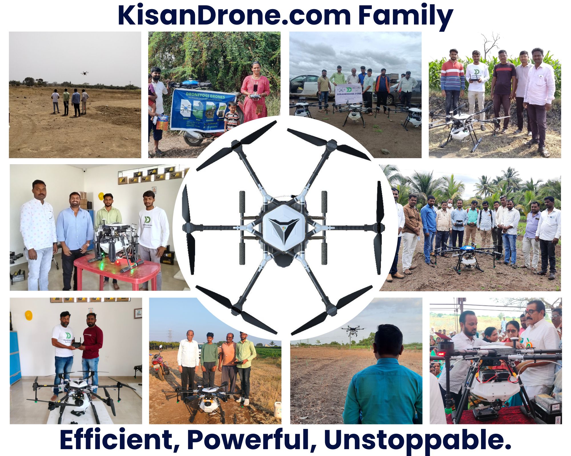 KisanDrone Family