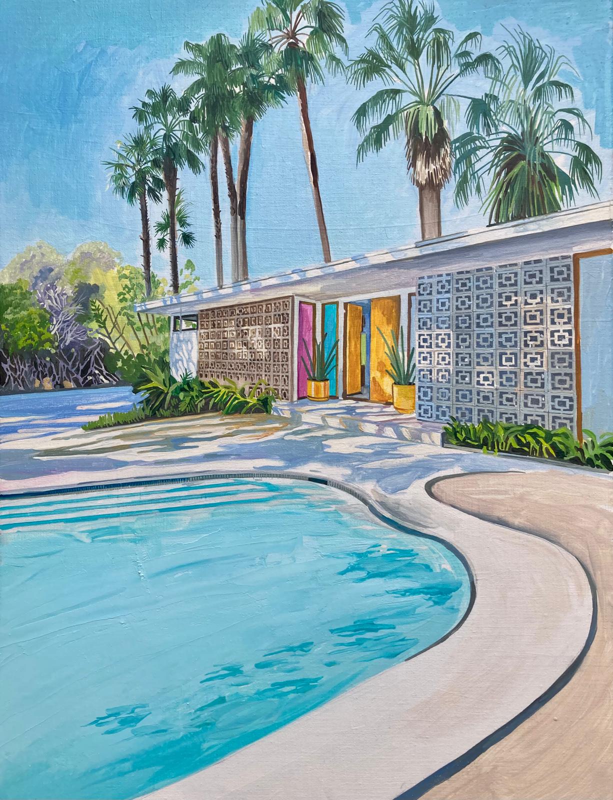 Palm Springs Shadows by Natasha Kissell