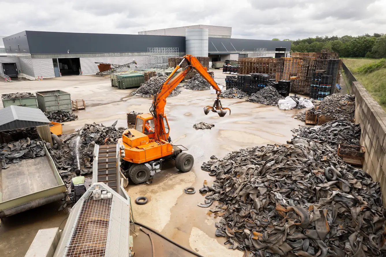 Recyclage de pneus