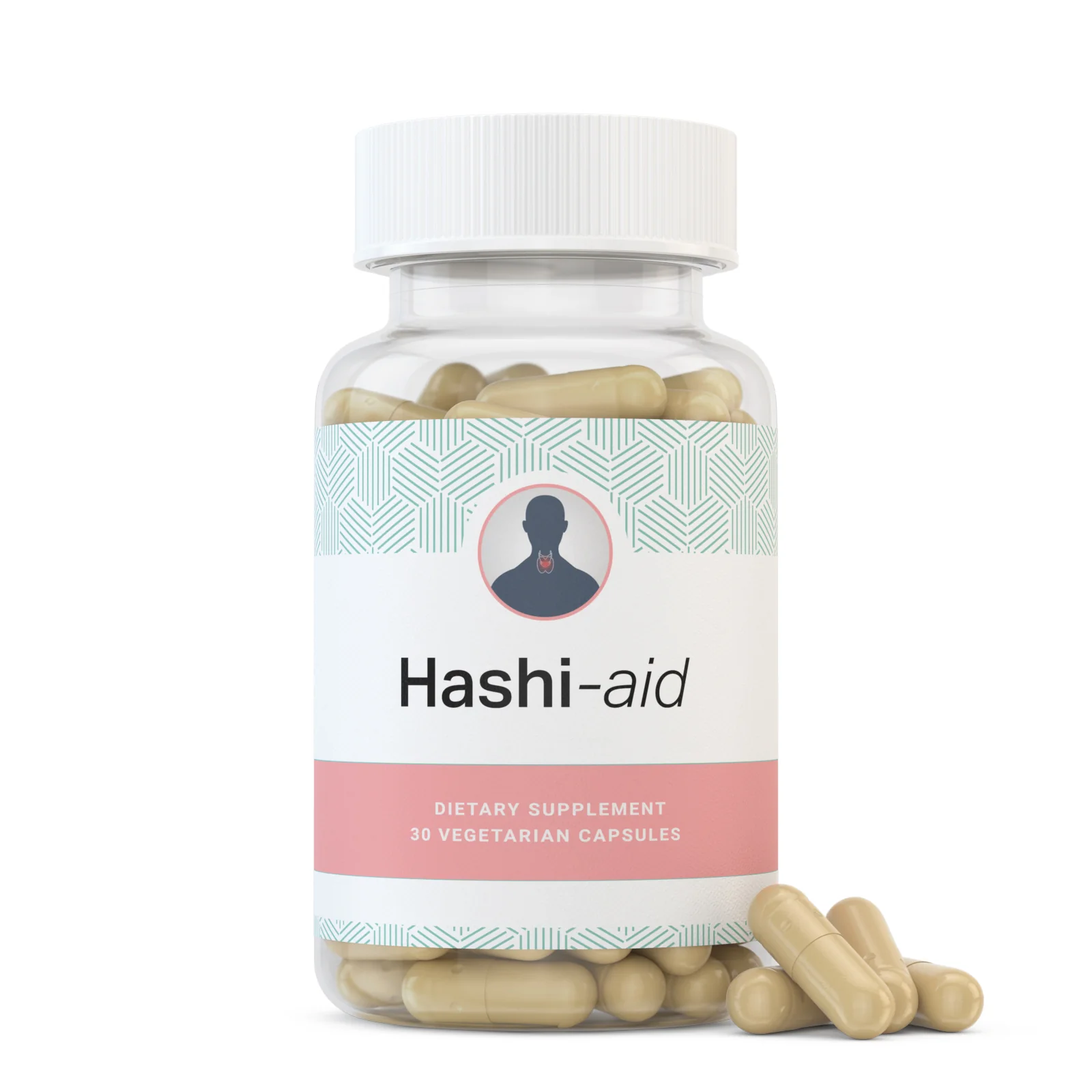 Hashi-aid supplement bottle