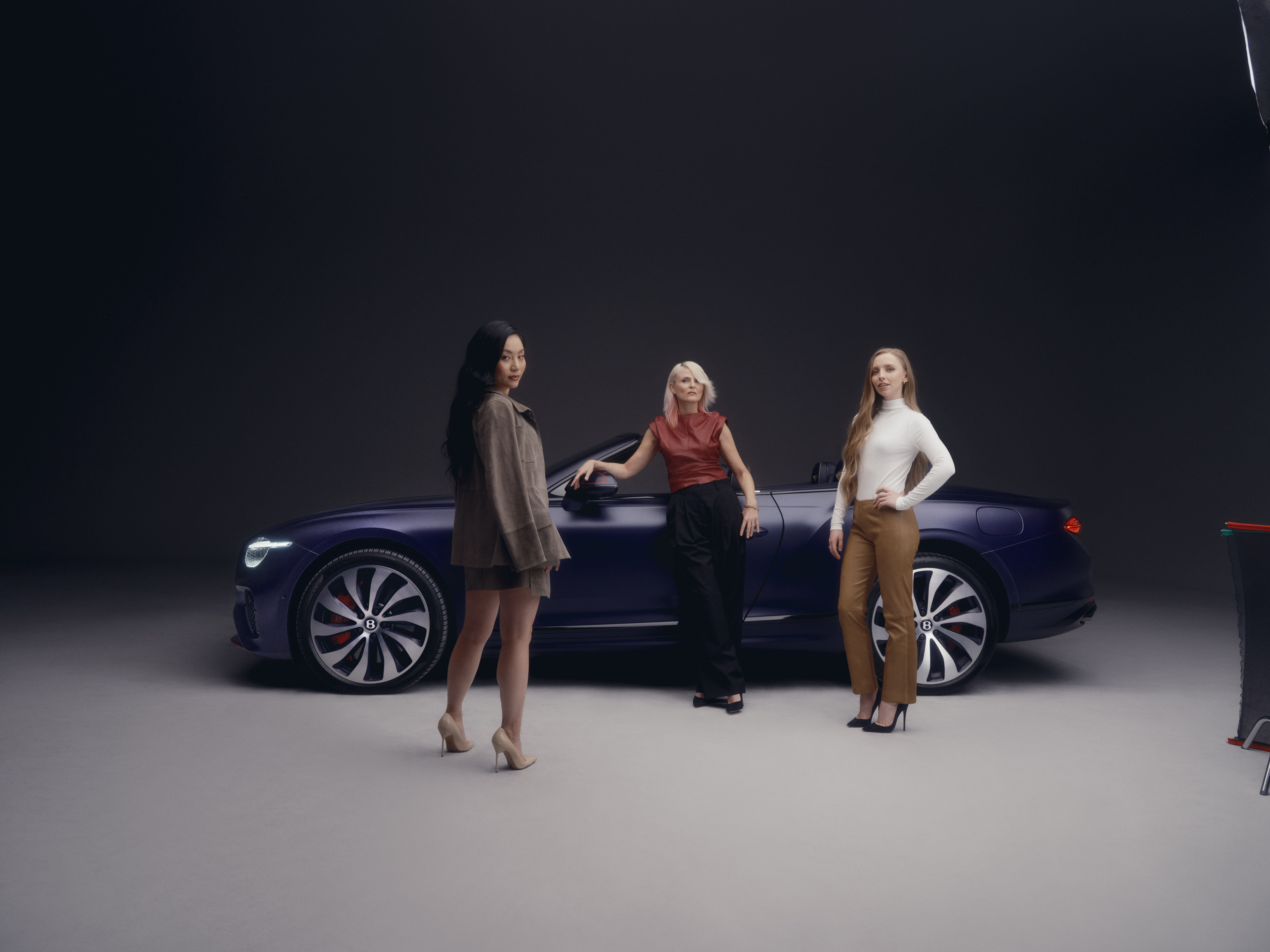Extraordinary Women compose their harmonious Bentley Continental GTC