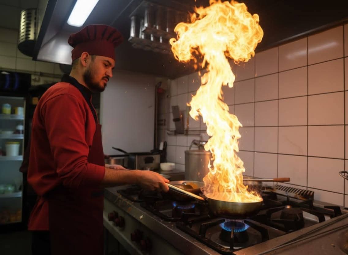 Our Chef in Action