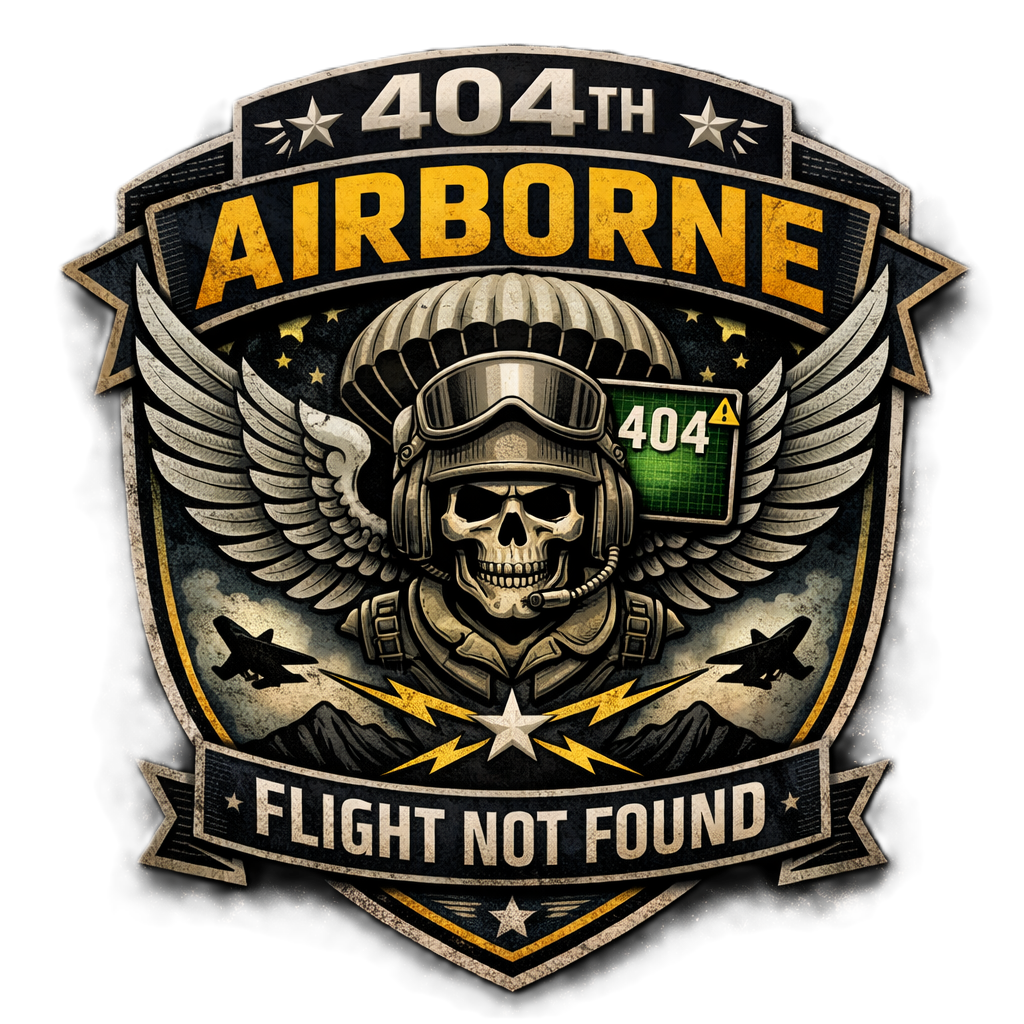 404TH AIRBORNE — FLIGHT NOT FOUND