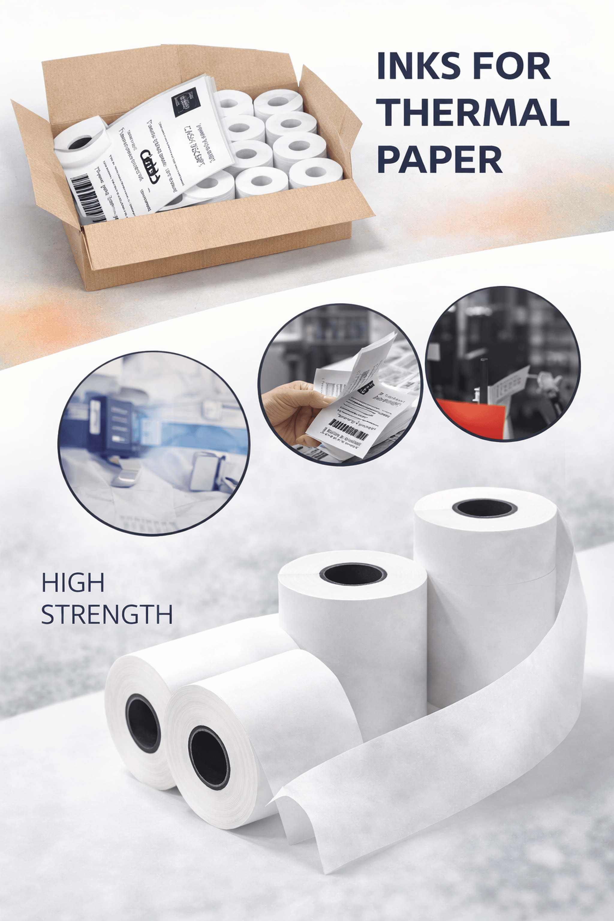 Thermal Paper Inks - Application Example