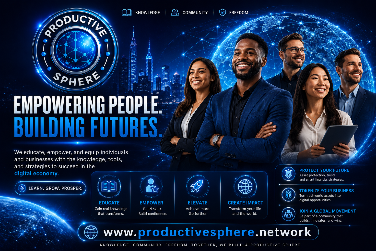 ProductiveSphere — Empowering People. Building Futures.