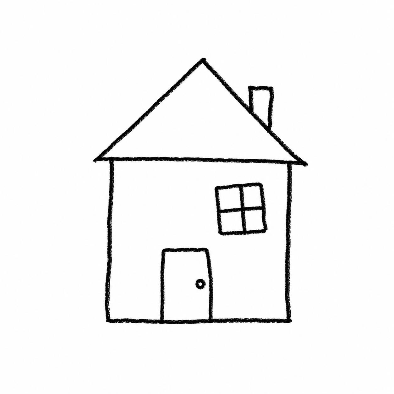 Hand-drawn HOME logo