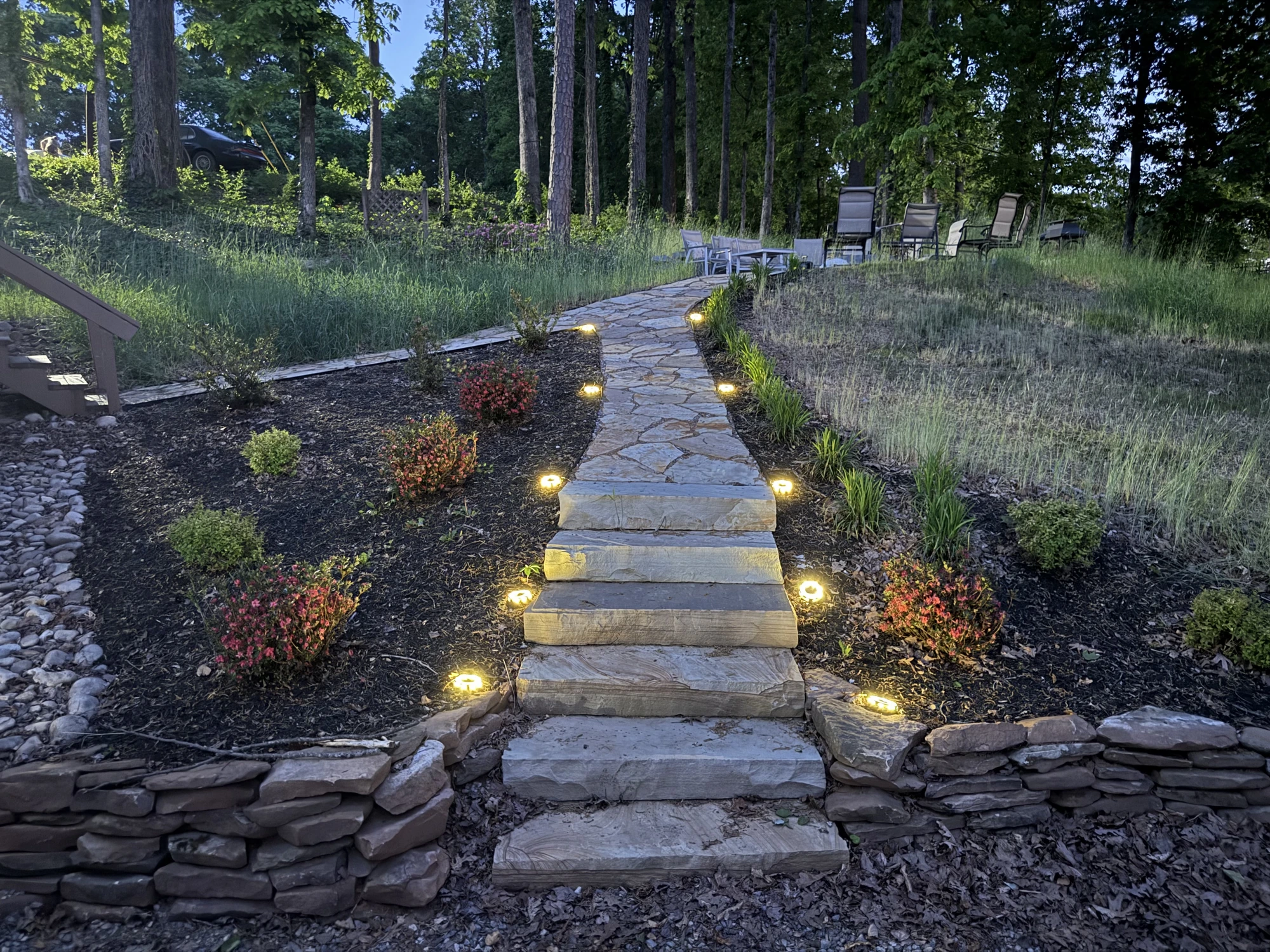 Backyard Transformation after