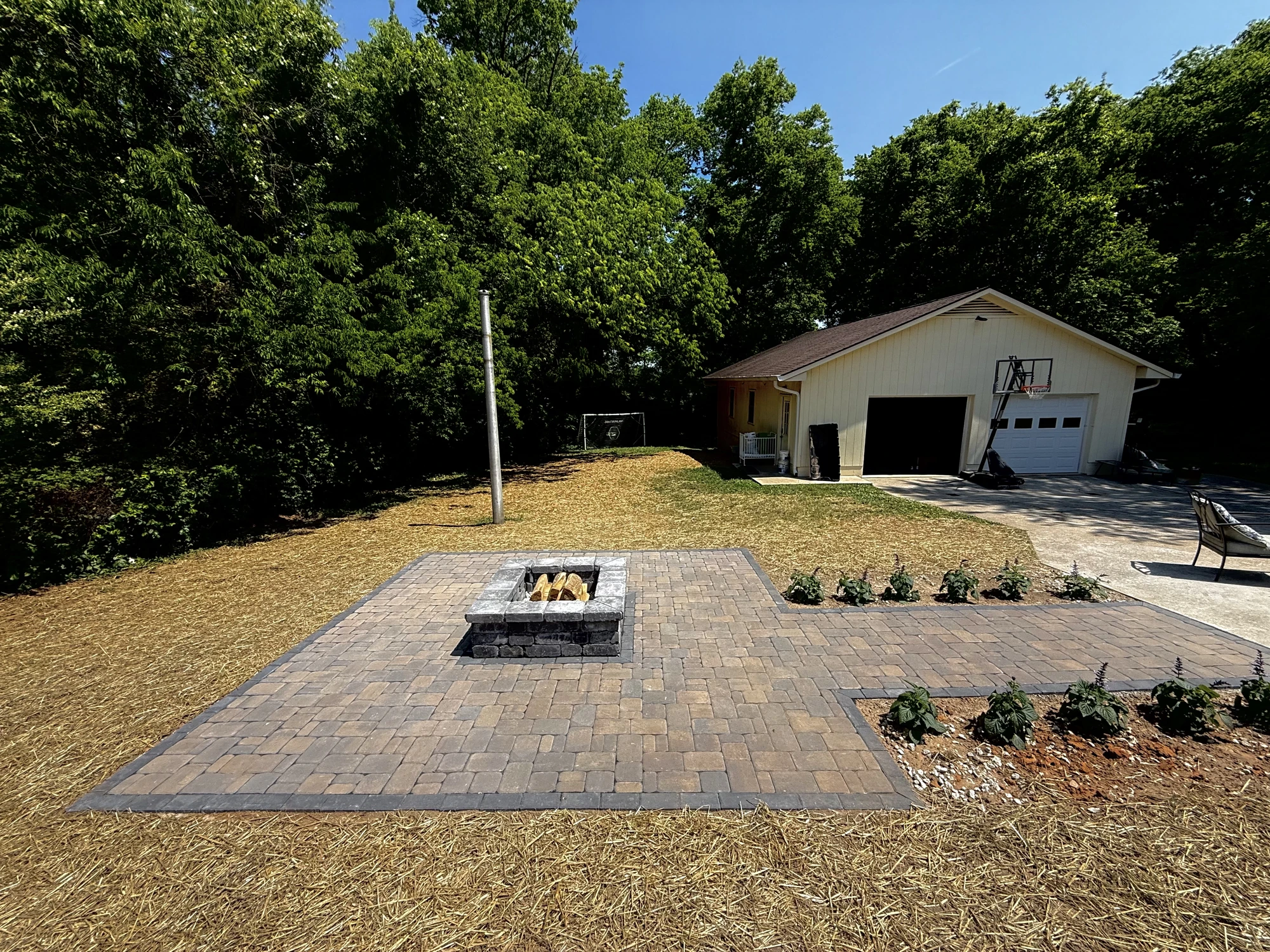 Paver Patio & Fire Pit
