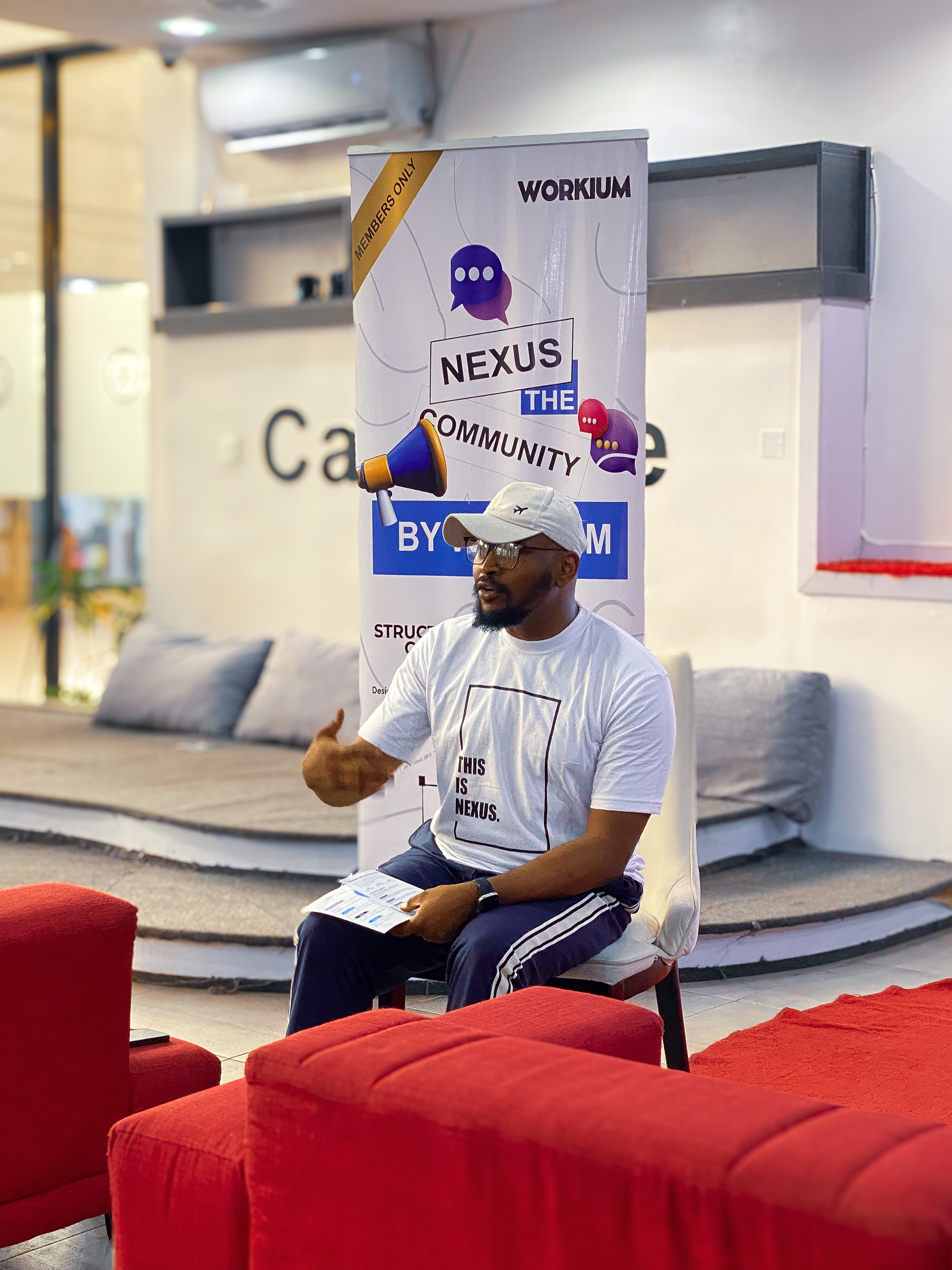 Speaker at the Nexus Ibadan session
