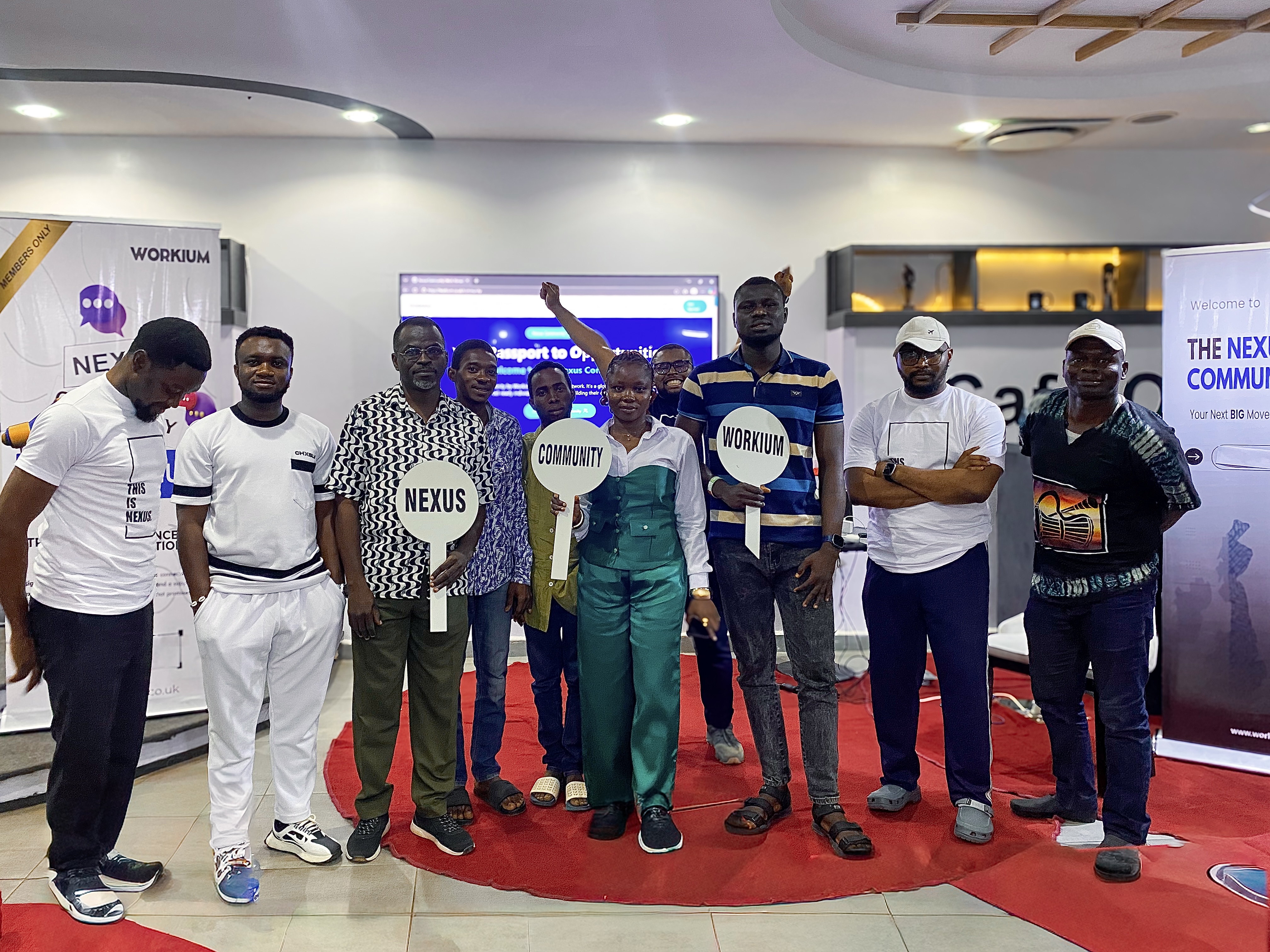 Members of the Nexus Ibadan chapter