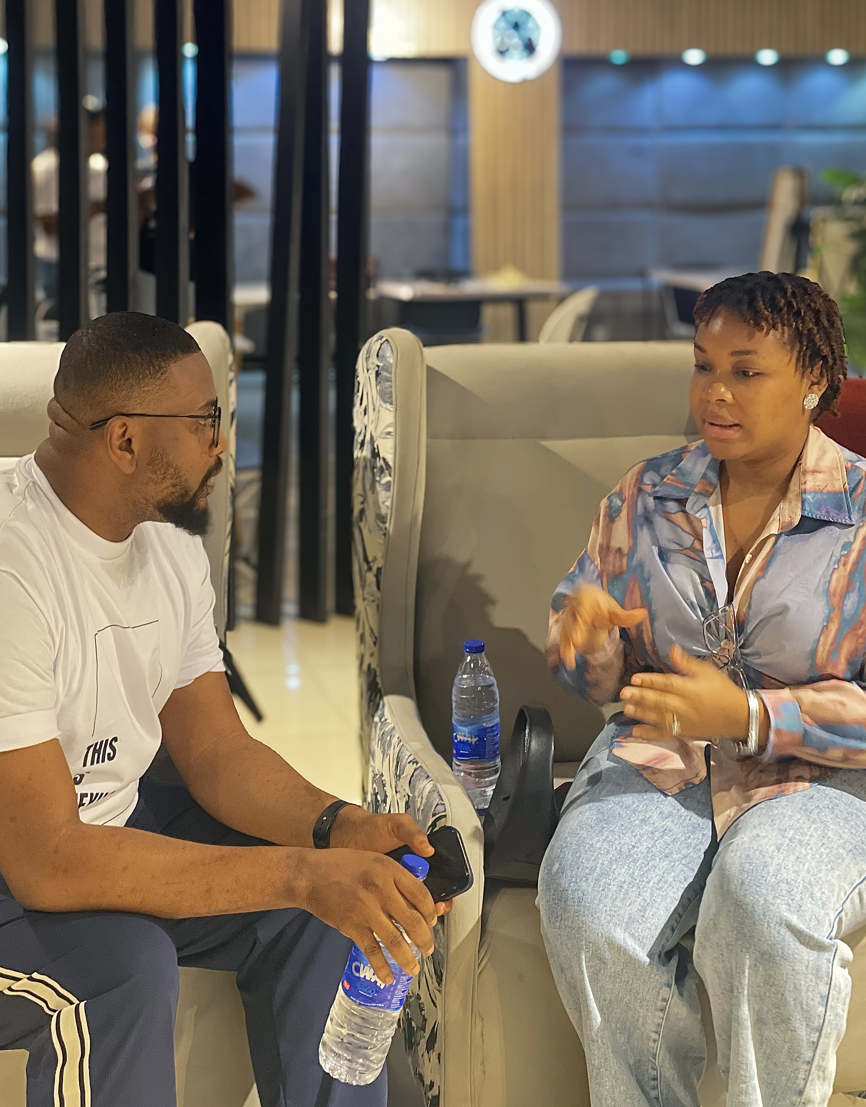 Founder 1:1 with a Nexus Abuja member