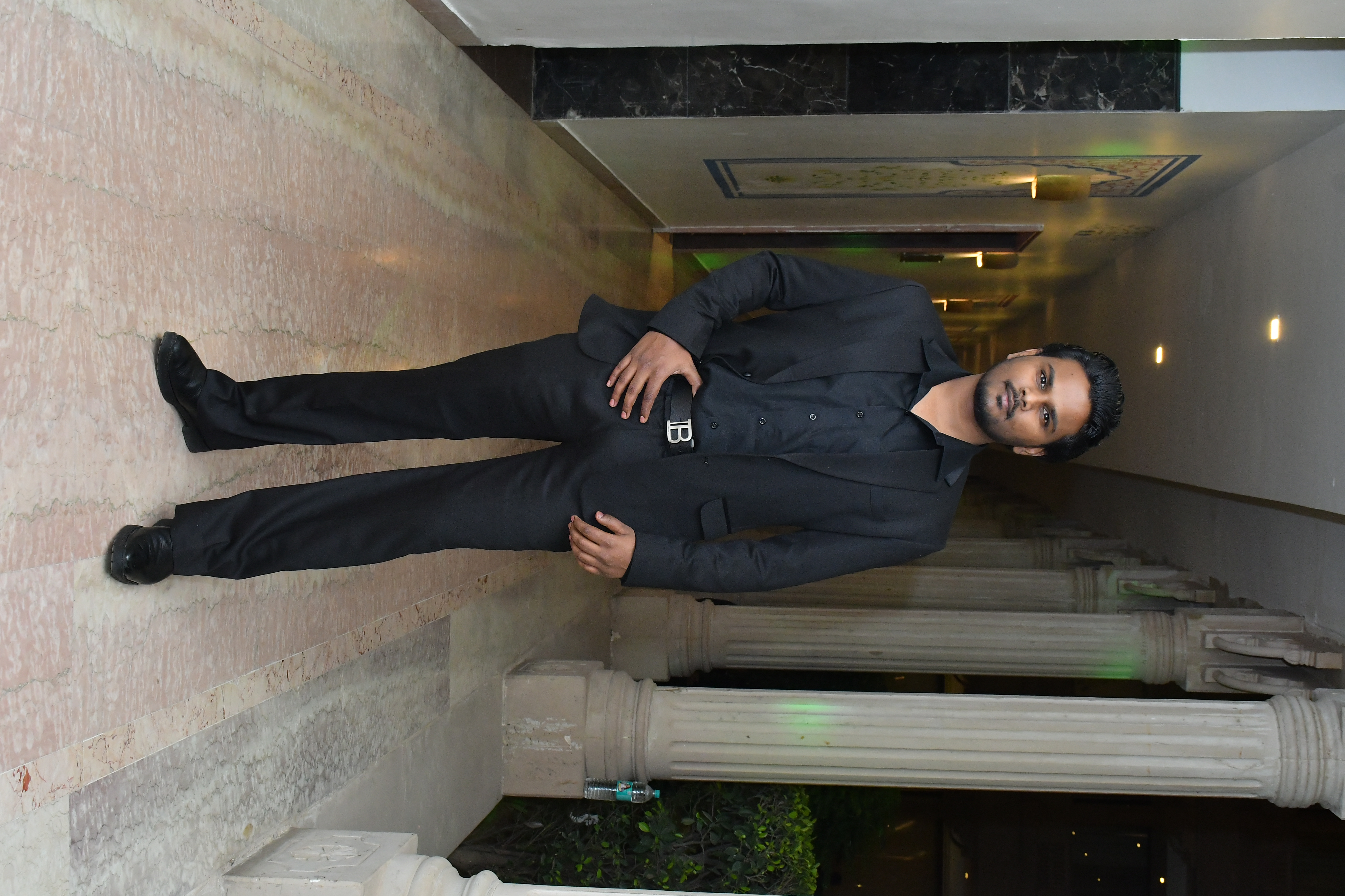 Ankit Verma — New Me, premium formal black suit