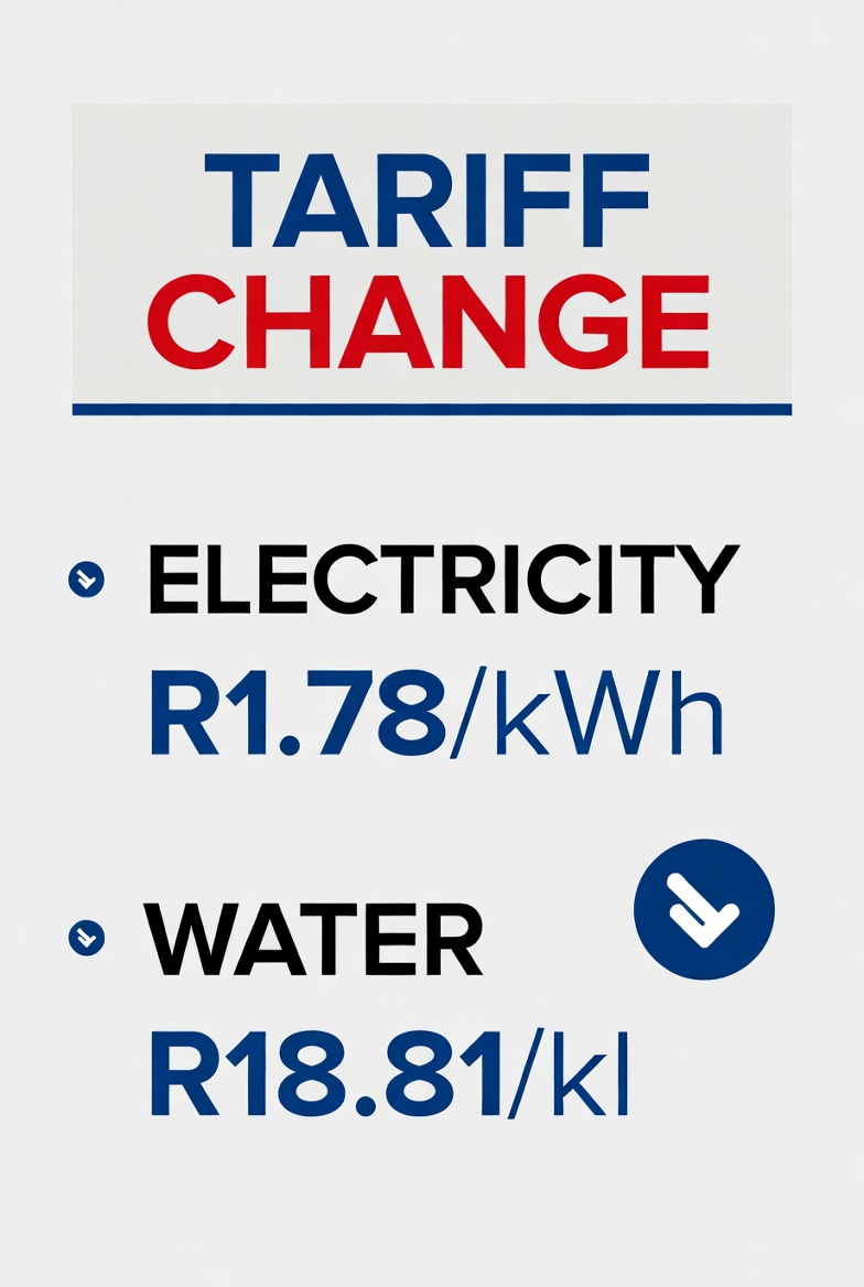 Tariff Change Application