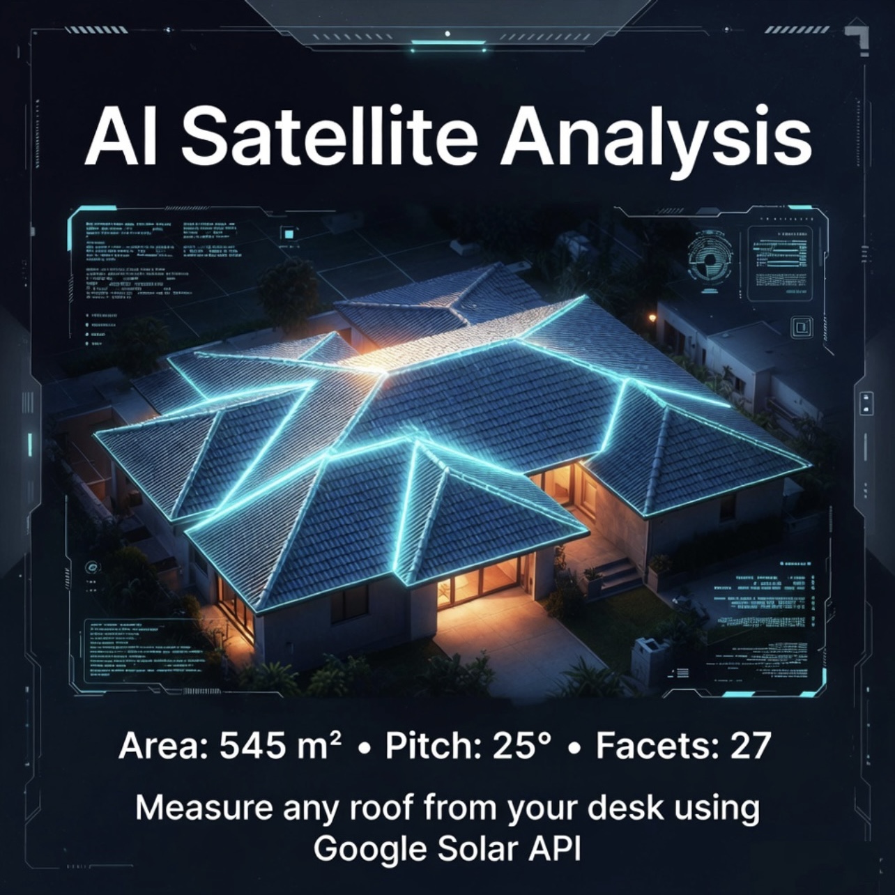 Top-down neon roof analysis