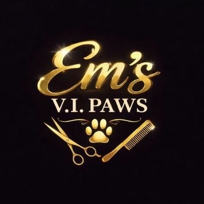 Em's V.I. Paws logo