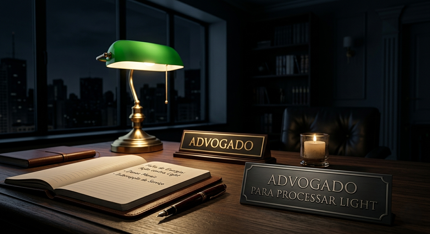 Advogado para processar Light