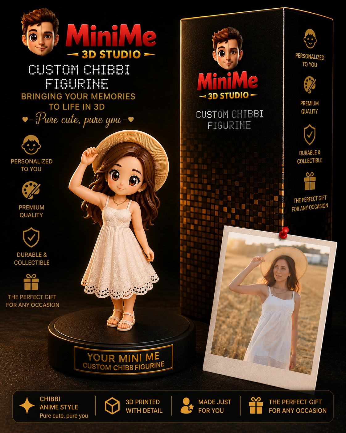 Custom Chibbi Cartoon MiniMe