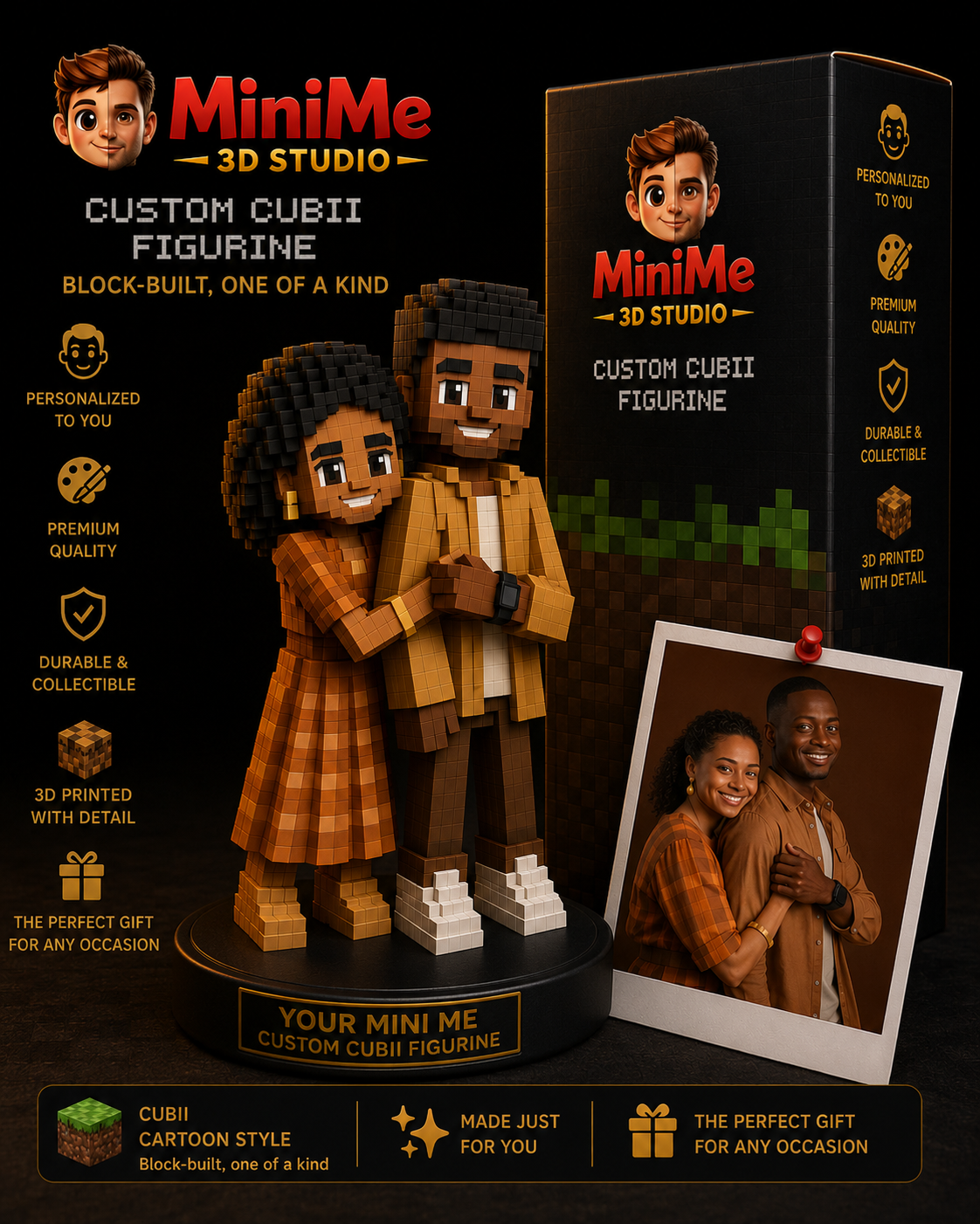 Custom Cubii Cartoon MiniMe