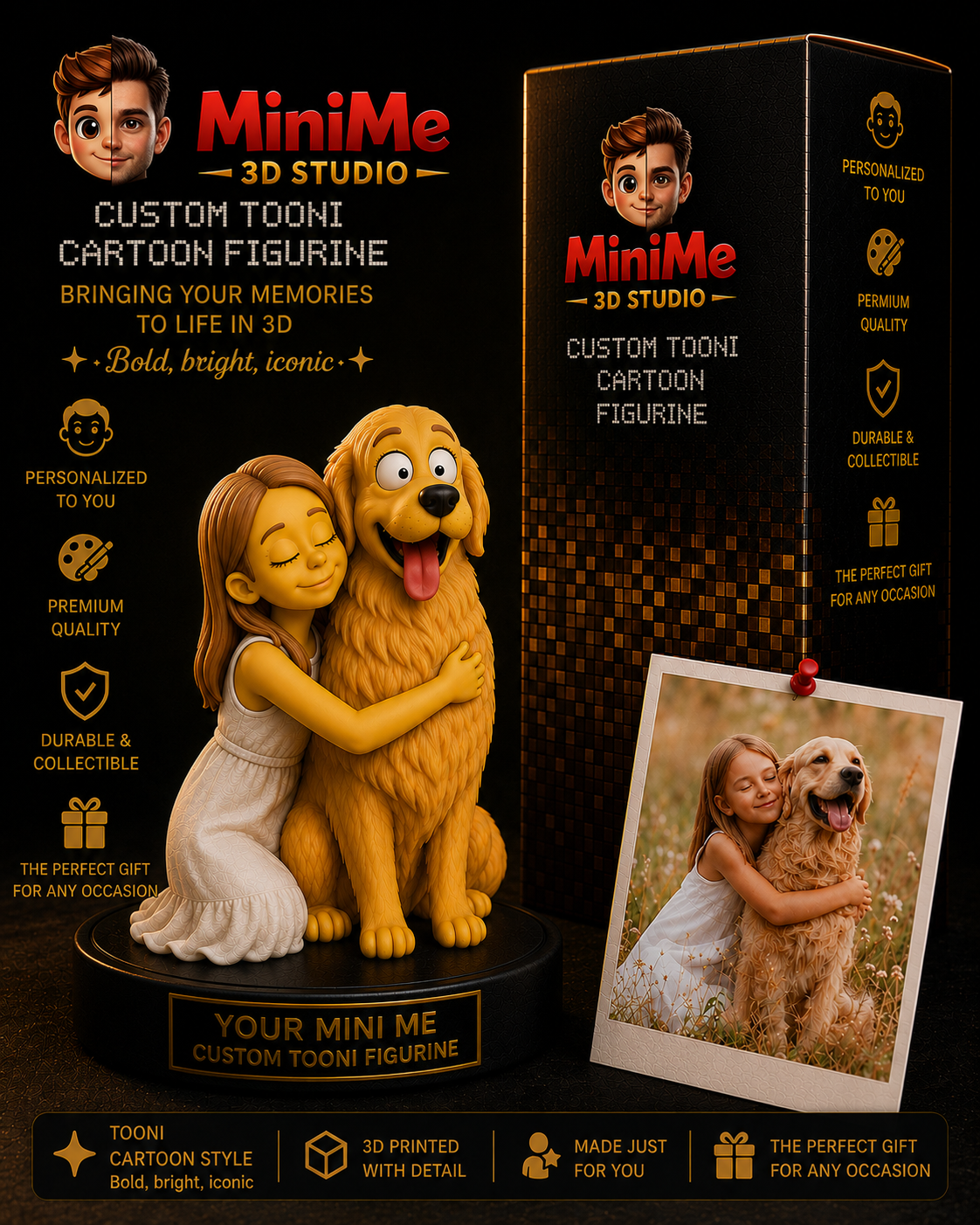 Custom Tooni Cartoon MiniMe