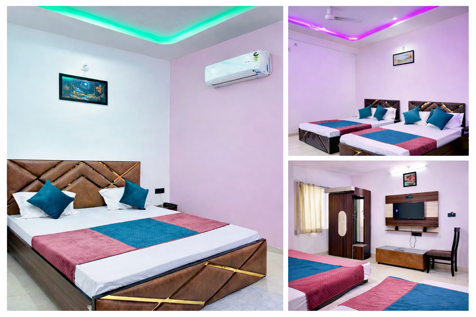 Super Deluxe Room at Ambe Palace hotel in Dungarpur Rajasthan