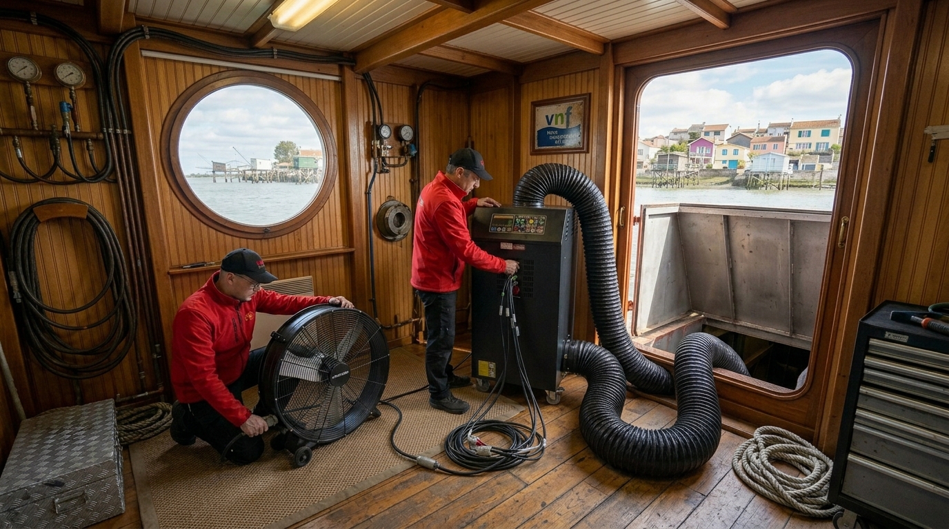 Traitement punaises de lit Péniche habitation Rezé Loire-Atlantique - Traitement Punaises Péniche Habitation - Trentemoult Rezé