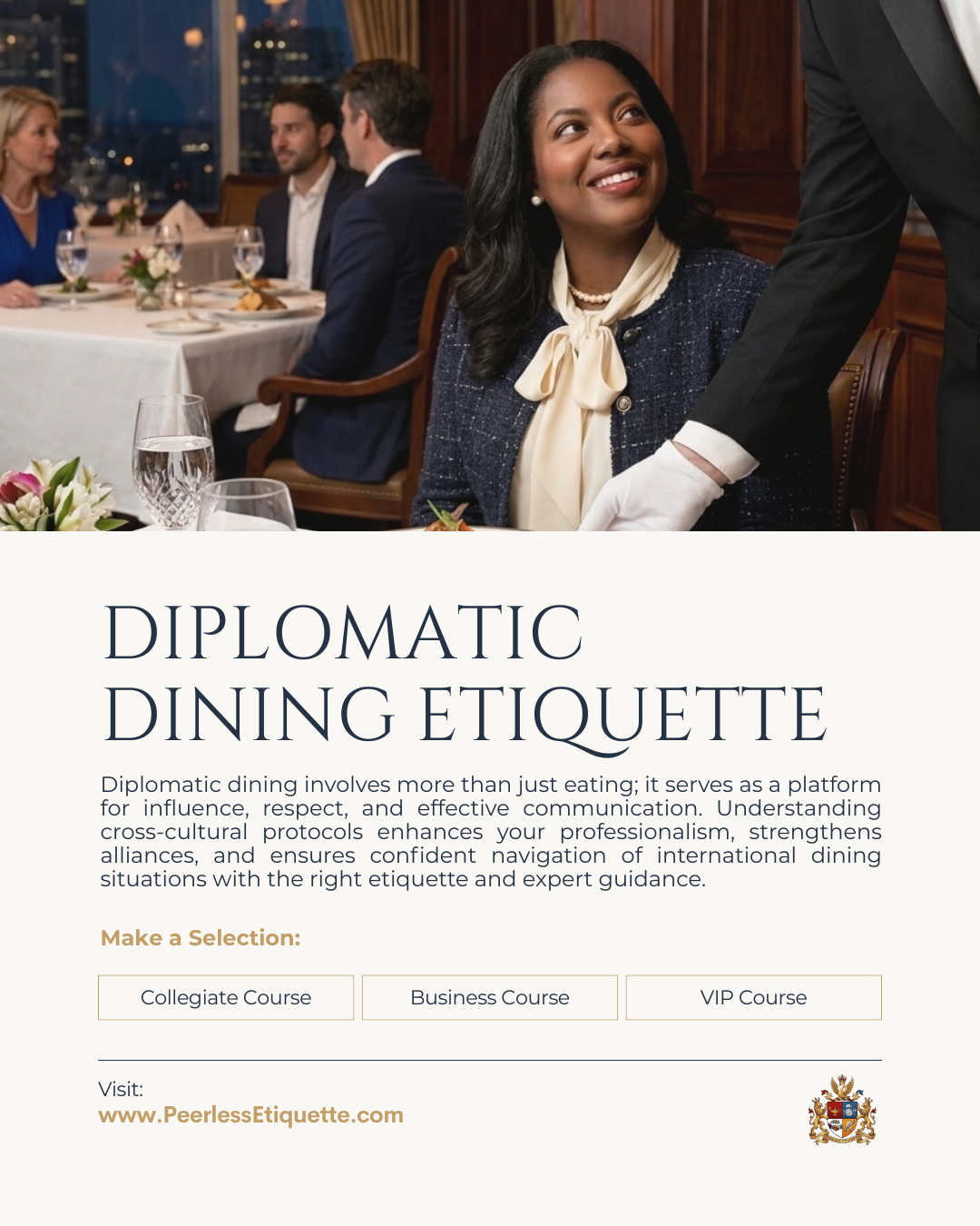 Diplomatic Dining Etiquette
