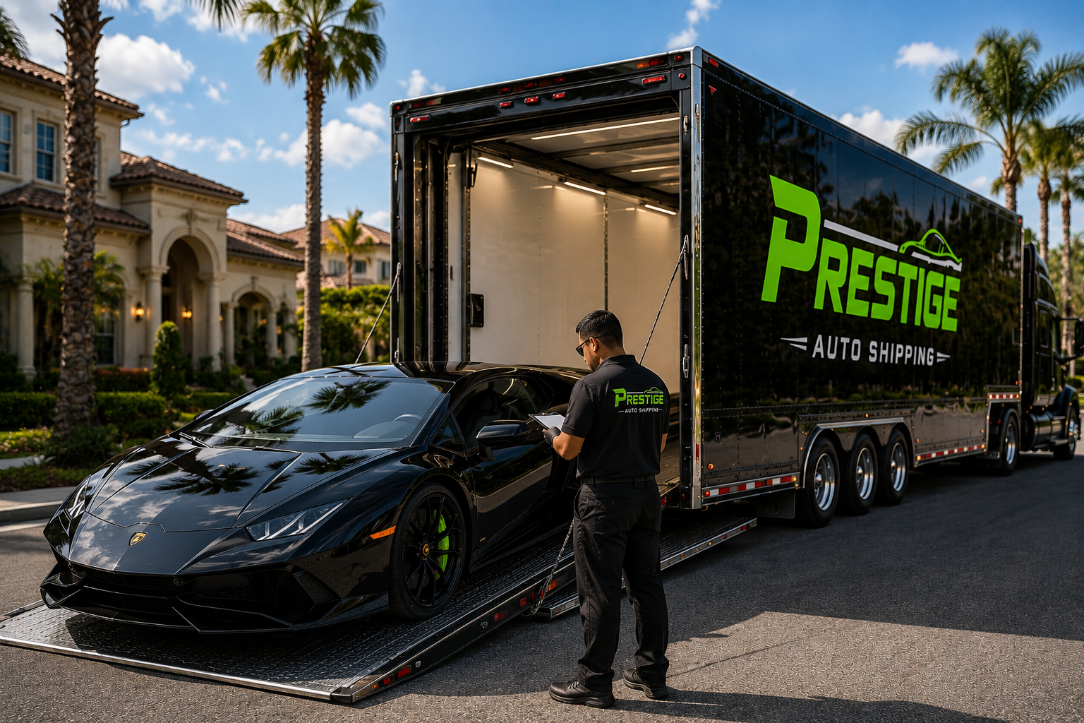 Exotic Car Transport in New Hampshire