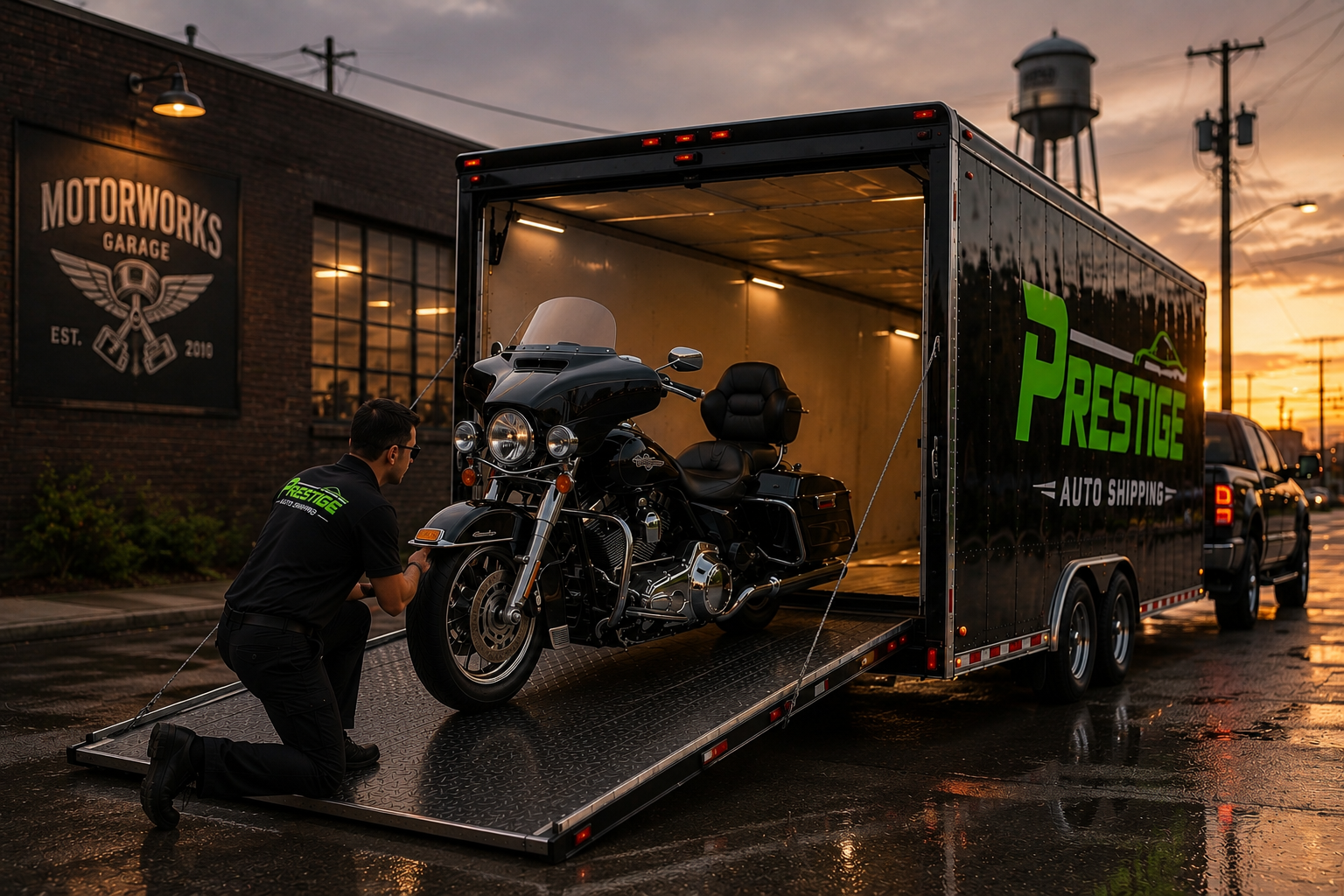 Motorcycle Transport in New Hampshire