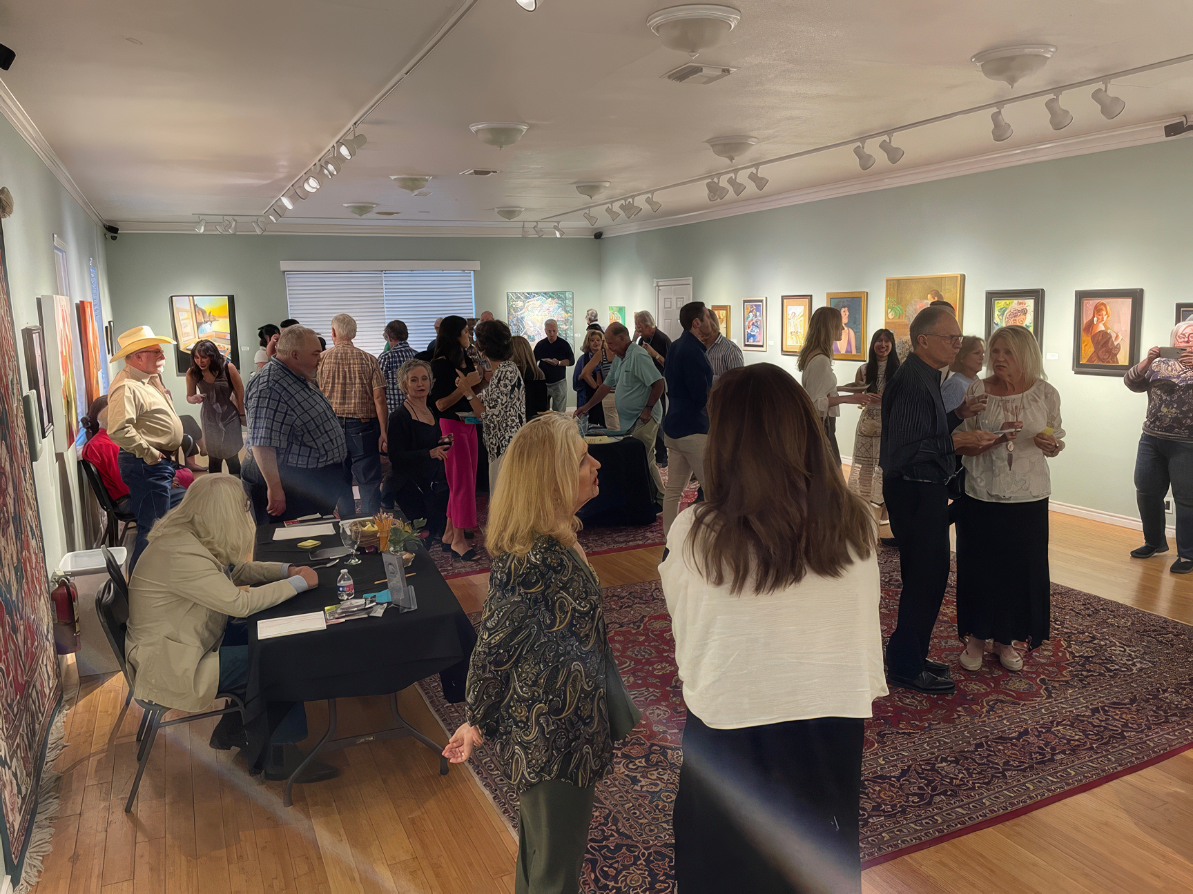Exhibition opening at The Coppini Academy